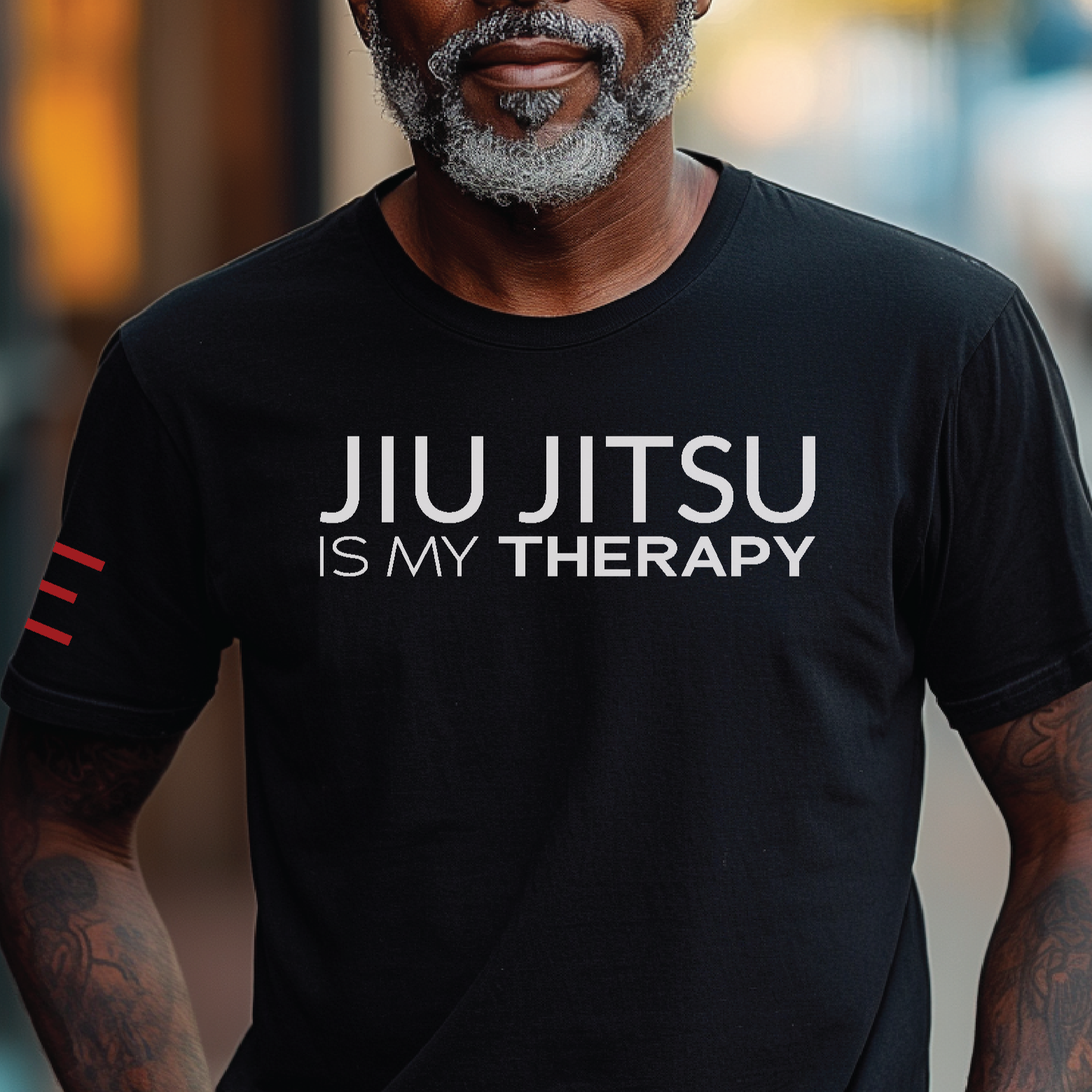 Jiu-Jitsu is my Therapy Shirt - Premium BJJ Apparel for Jiu-Jitsu Enthusiasts 