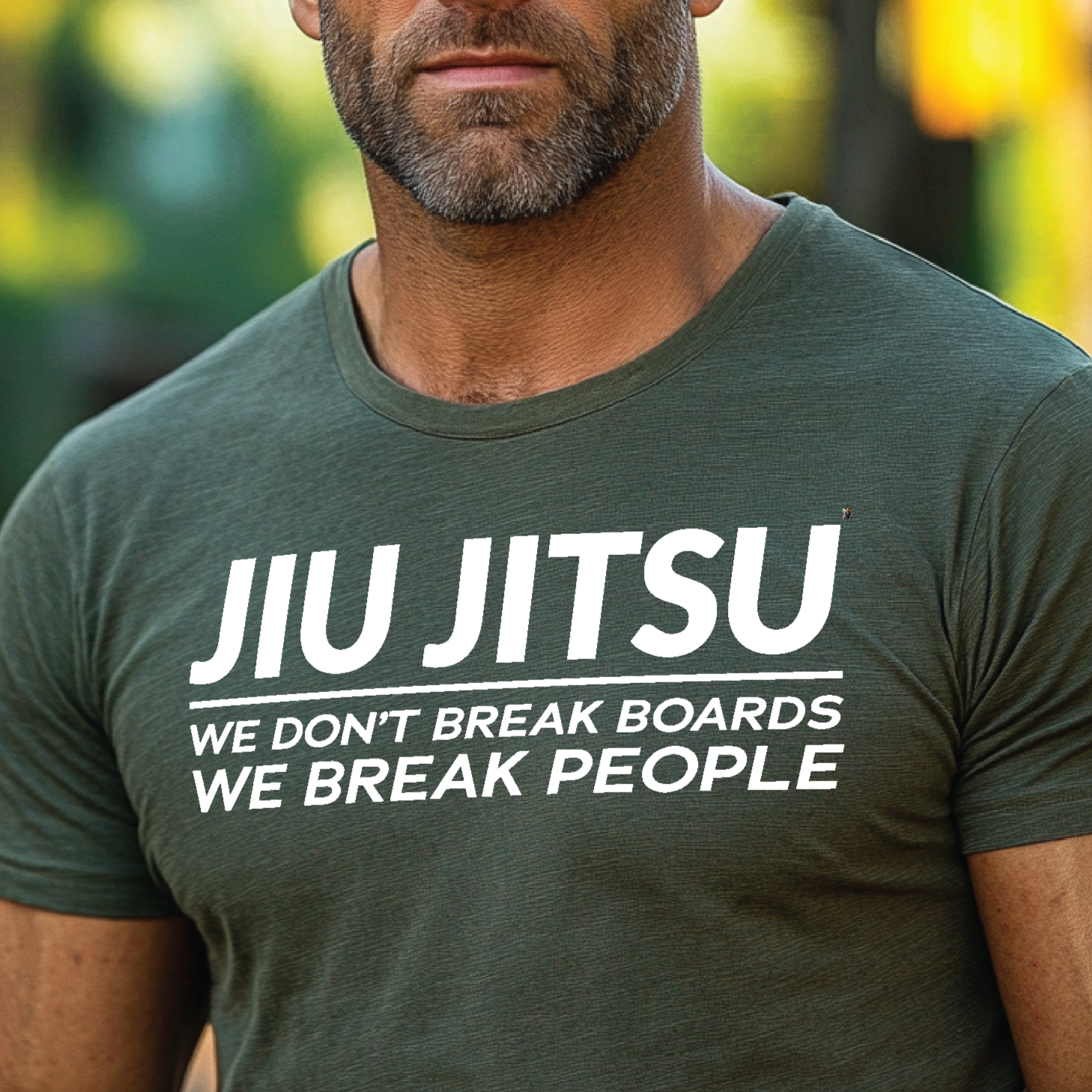 We don't Break Boards We Break People - Funny Jiu-Jitsu shirt 