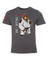 Youth - Bo the Tenacious Grizzly - BJJ Premium T-shirt 