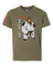 Youth - Bo the Tenacious Grizzly - BJJ Premium T-shirt 