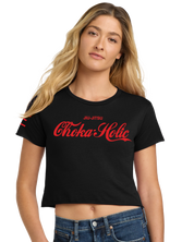 "Choka-Holic" Jiu-Jitsu Crop Top – Funny Women's BJJ Shirt - 3Three Apparel LLC.