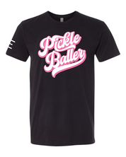 Pickle Baller (Pink) - Funny PickleBall t-shirt Vintage style 