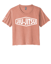 Classic Jiu-Jitsu Premium Women's Crop Top - 3Three Apparel LLC.