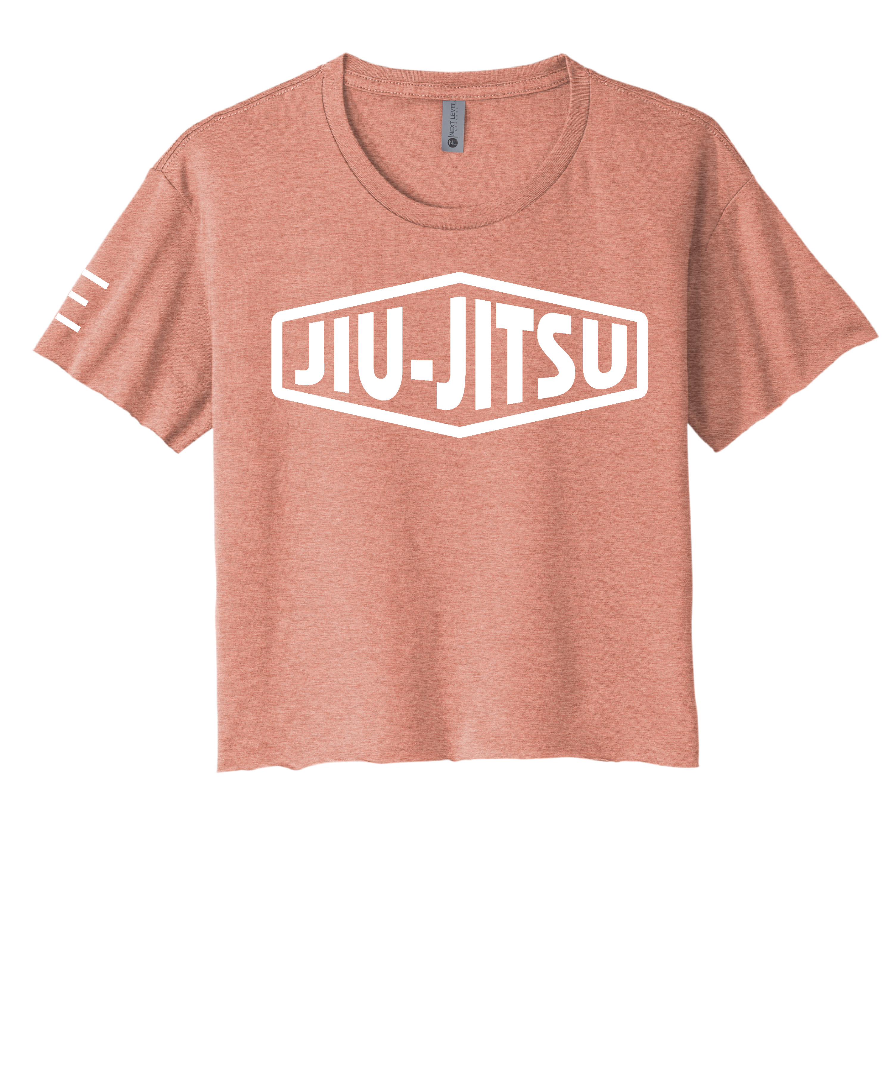 Classic Jiu-Jitsu Premium Women's Crop Top - 3Three Apparel LLC.