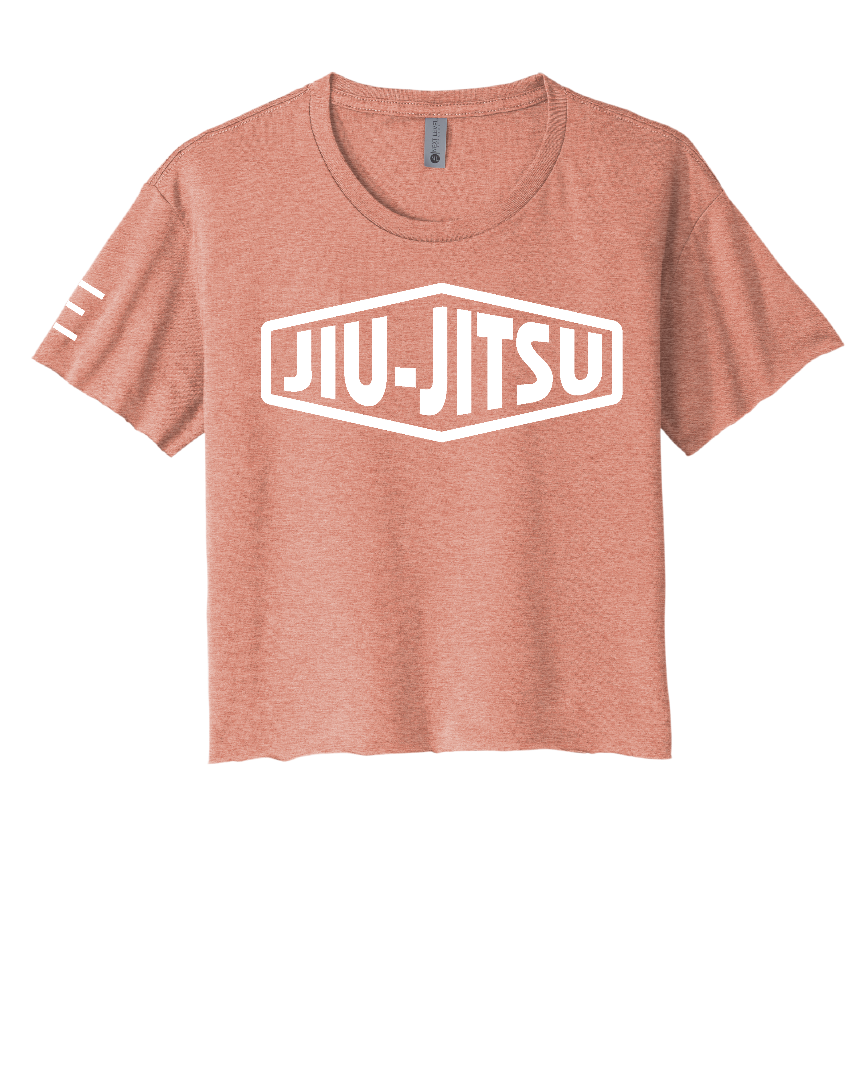 Classic Jiu-Jitsu Premium Women's Crop Top - 3Three Apparel LLC.