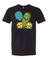 Cute Pickle Holding a Paddle Pickleball T-Shirt - Fun and Playful Design 