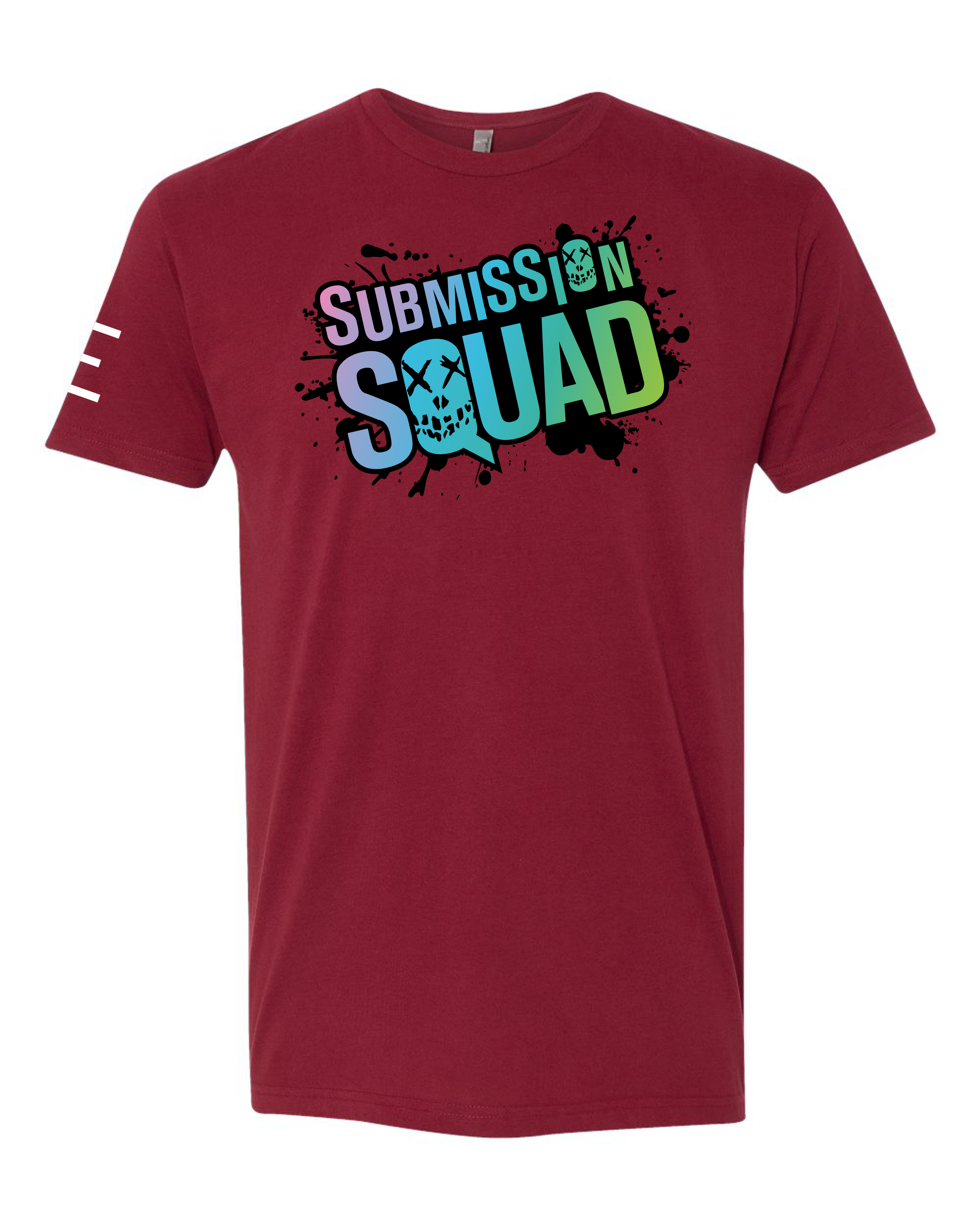 Jiu-Jitsu Submission Squad V2 - BJJ Funny Meme Suicide Squad Parody Premium T-Shirt - JiuJitsu 