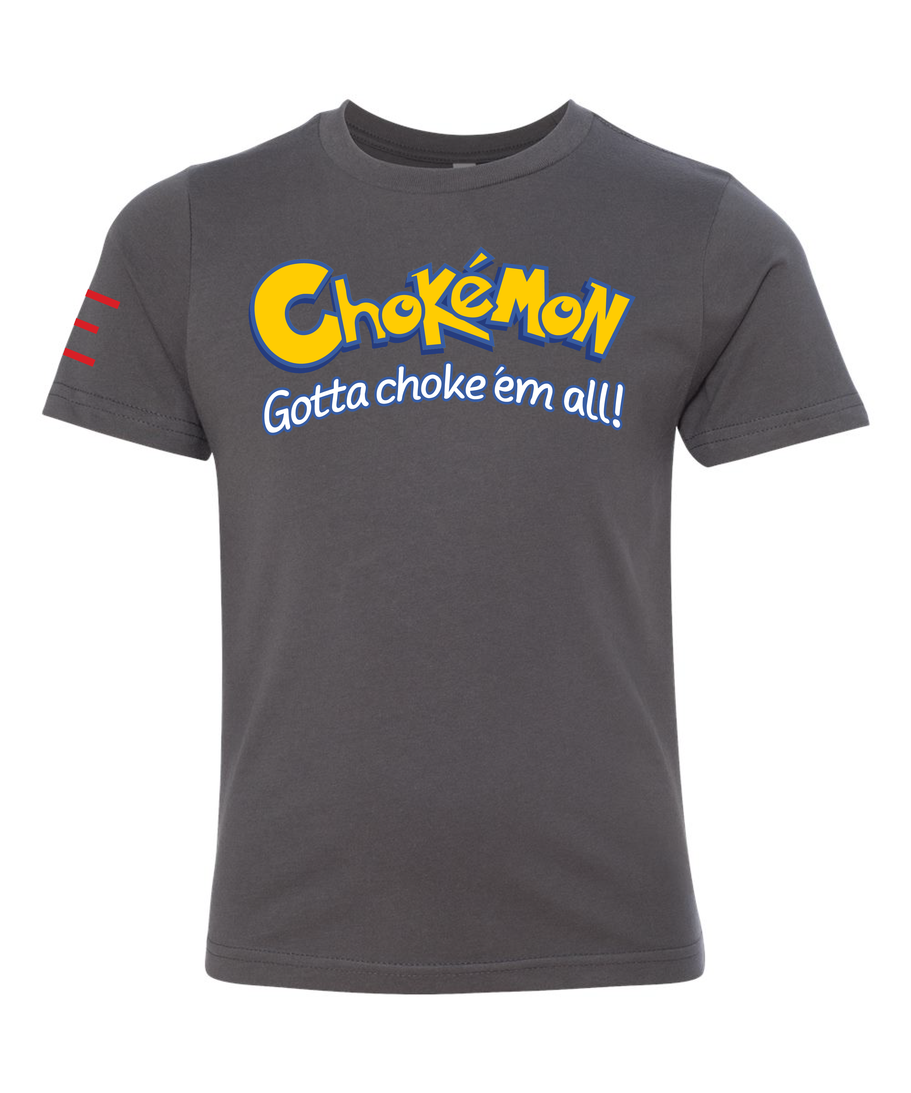 Youth - Chokémon Trainer - BJJ Tee - The Ultimate Jiu-Jitsu Collectible Parody 