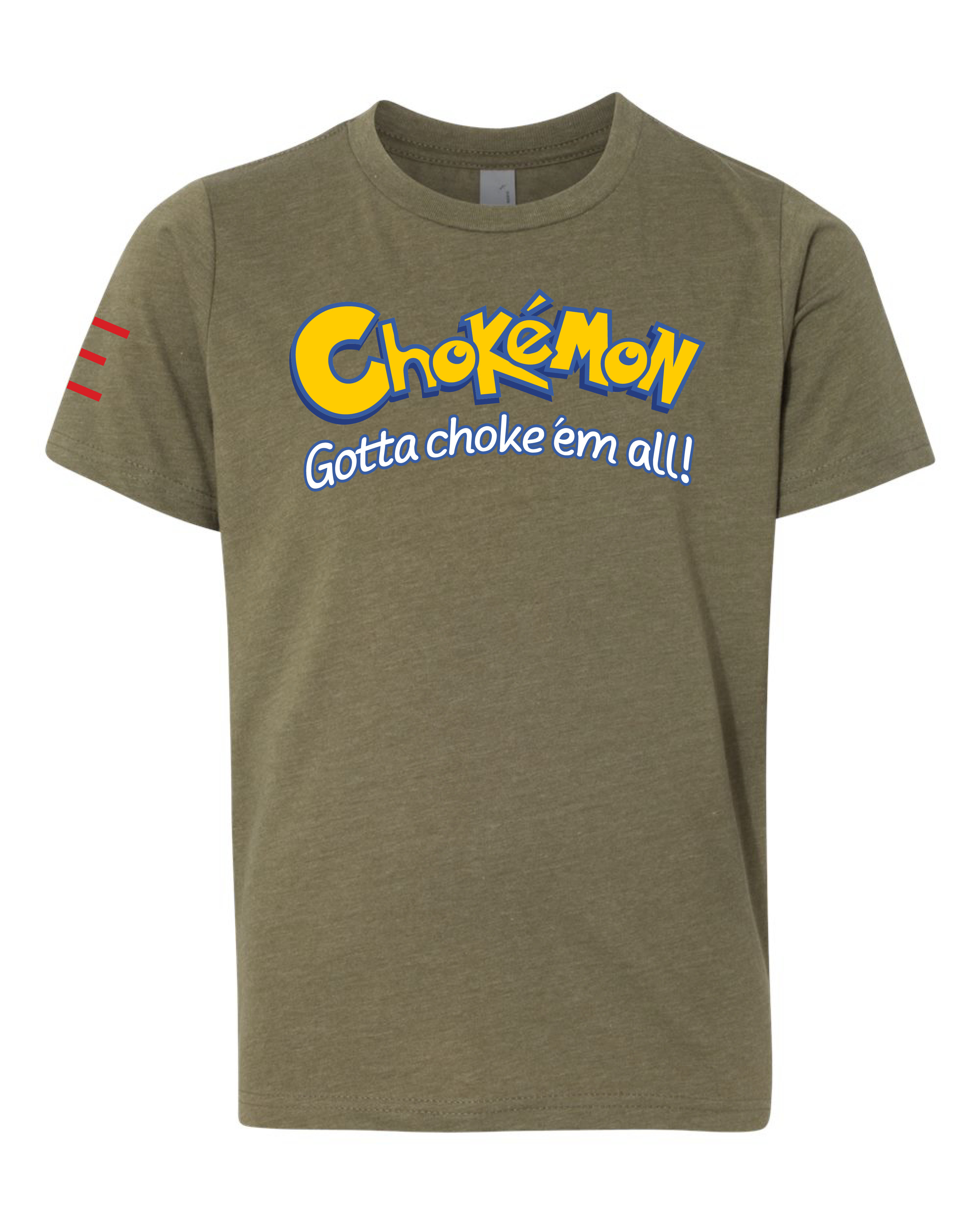 Youth - Chokémon Trainer - BJJ Tee - The Ultimate Jiu-Jitsu Collectible Parody 