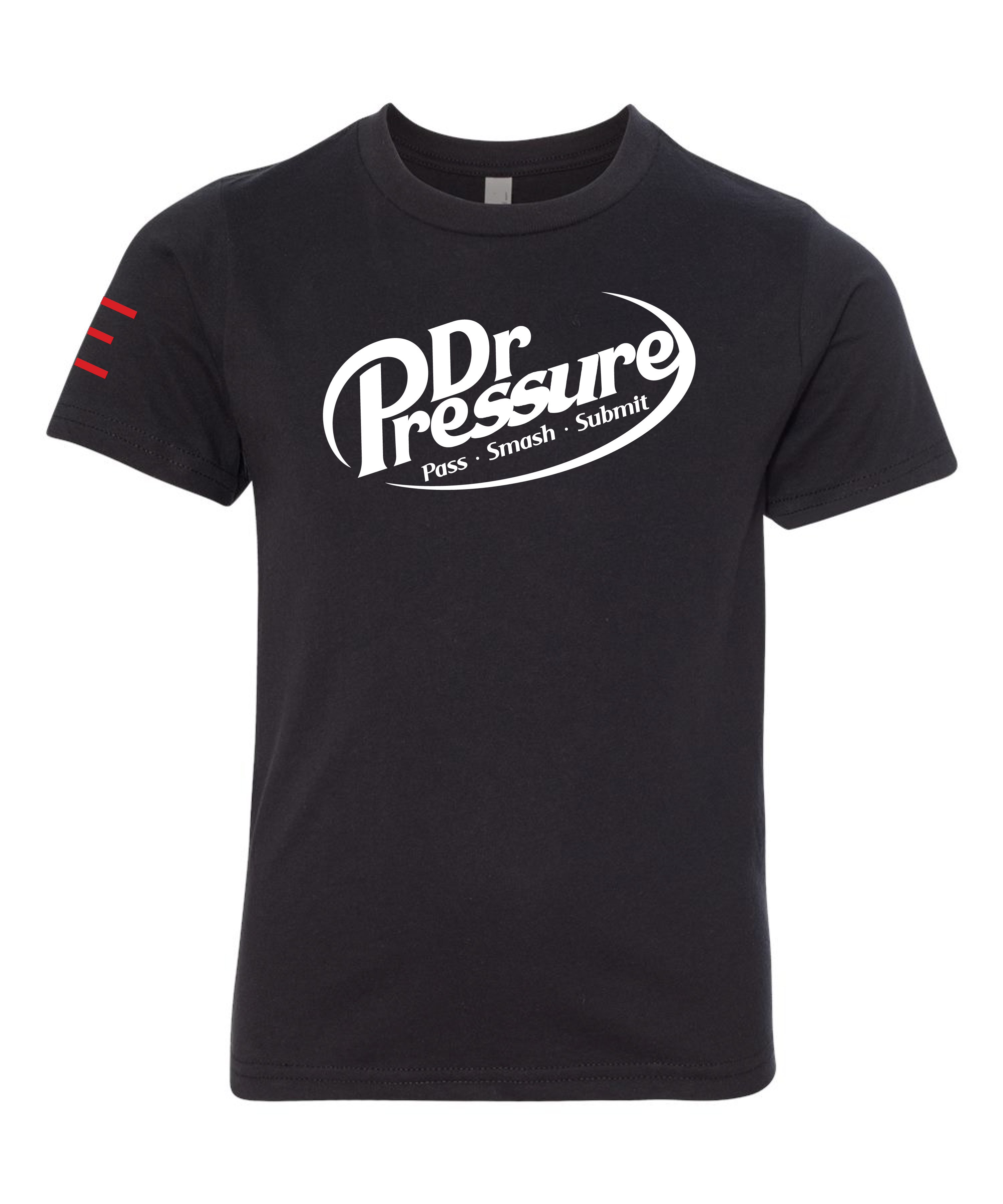 Youth - Dr. Pressure - Pass, Smash, Submit - BJJ Funny T-shirt 