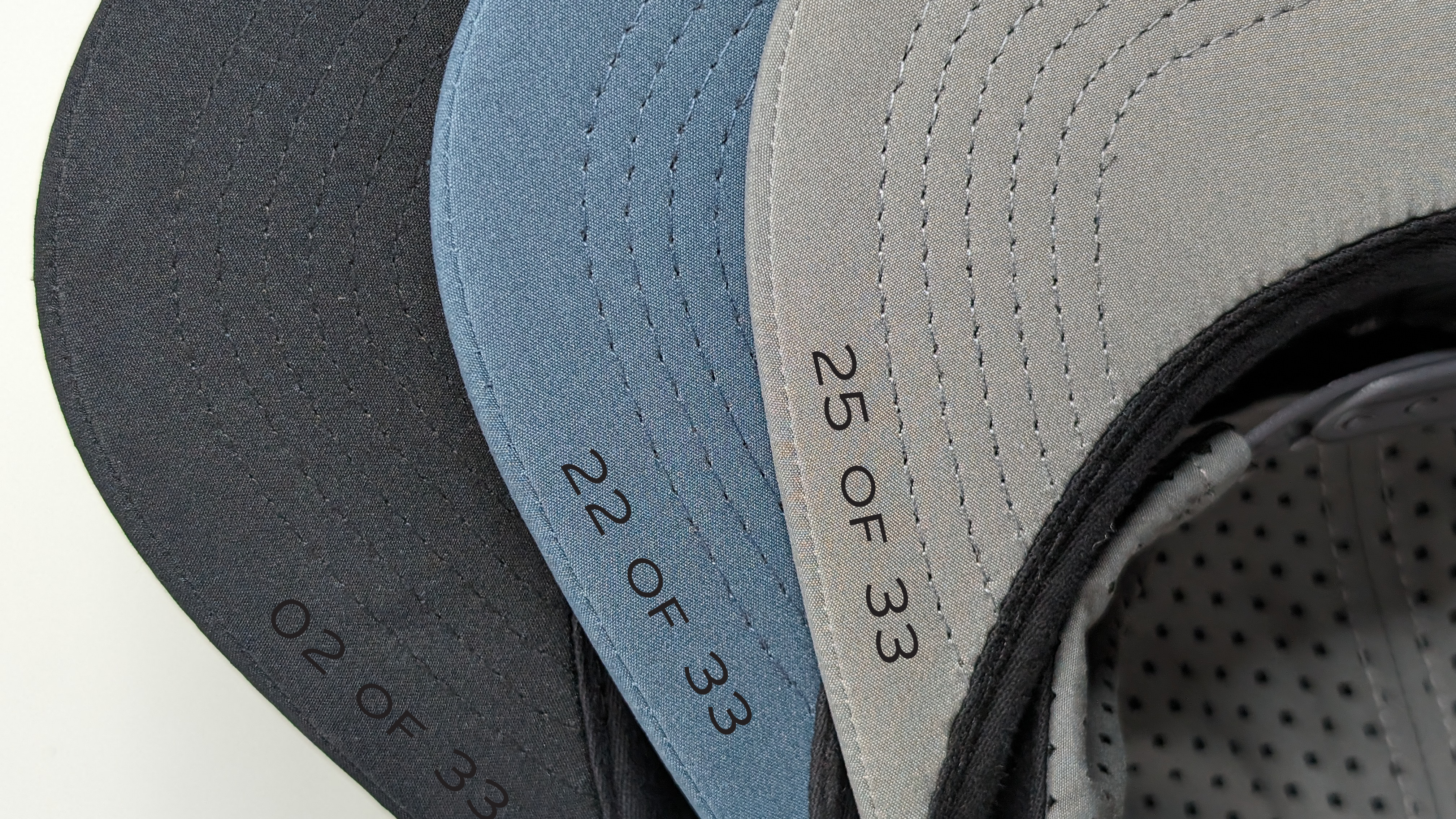 3THREE Salish Perforated Cap - Limited Edition Only 33 Made. Exclusive Individually Numbered! 