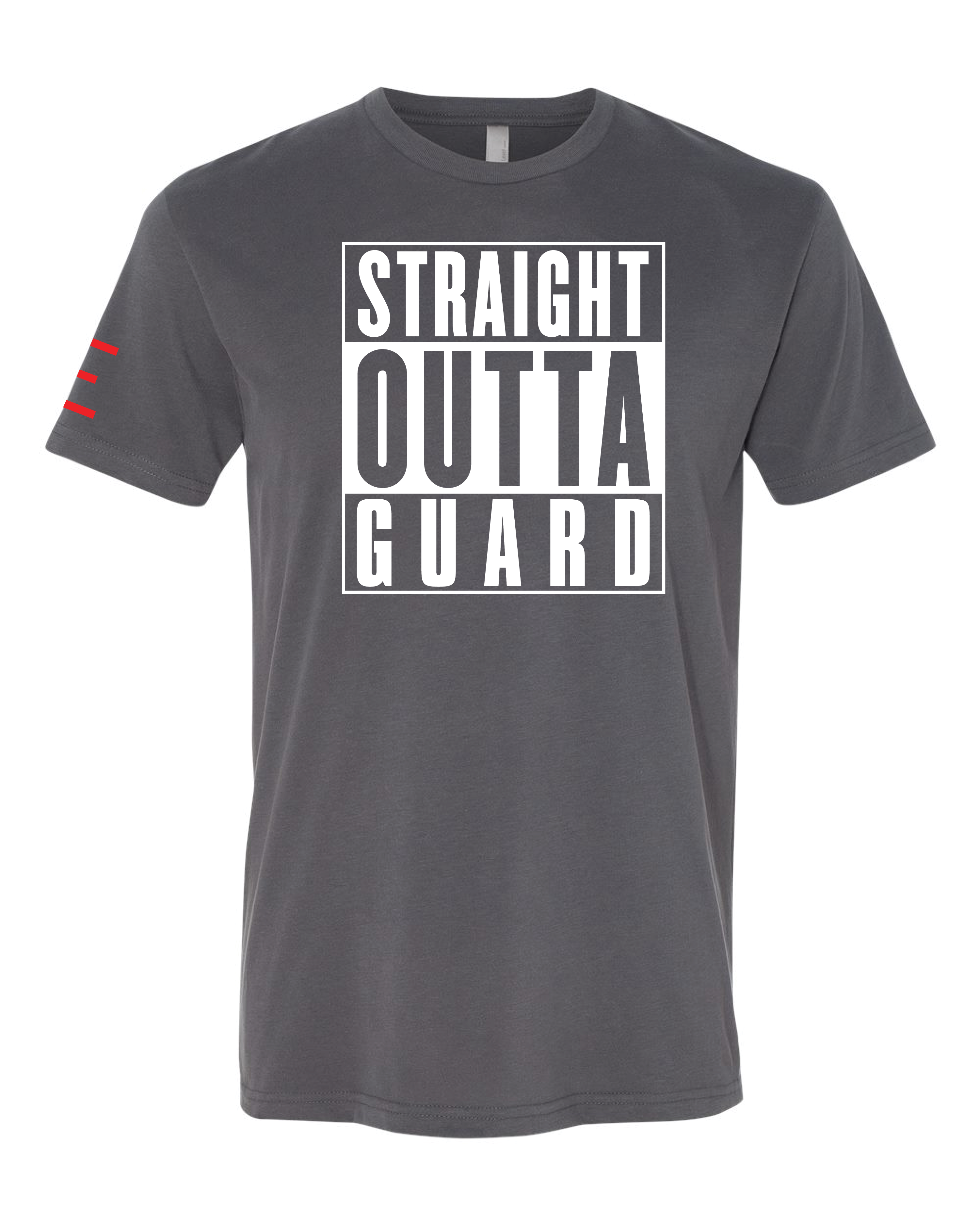 Straight Outta Guard: Premium Conversation Starter T-Shirt for Jiu-Jitsu Enthusiasts 