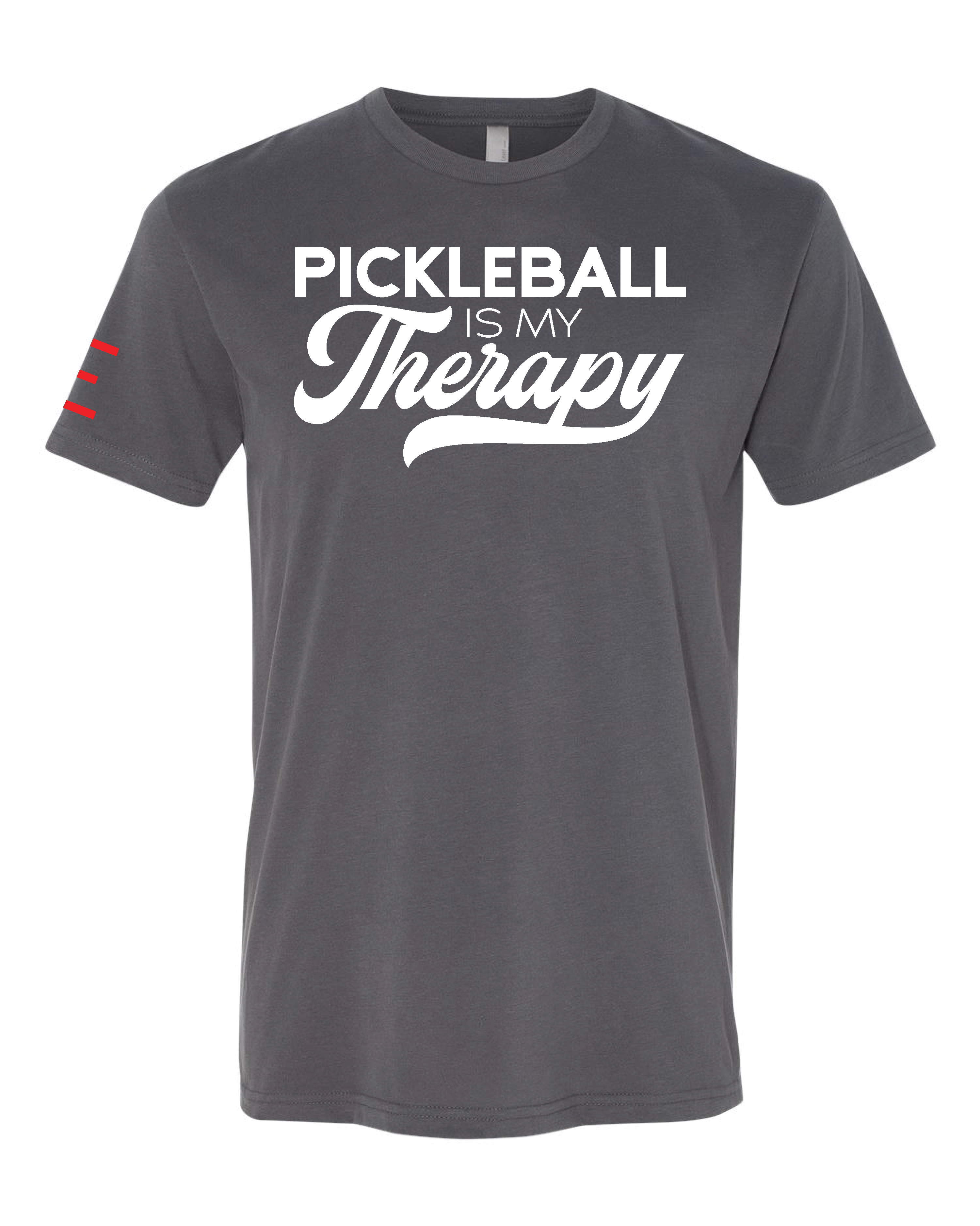 Pickleball is My Therapy T-Shirt - Relax and Play in Style 