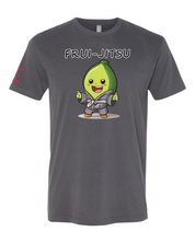 Frui-Jitsu Avocado Wearing a Gi Cartoon Shirt - Funny Cute Avocado 