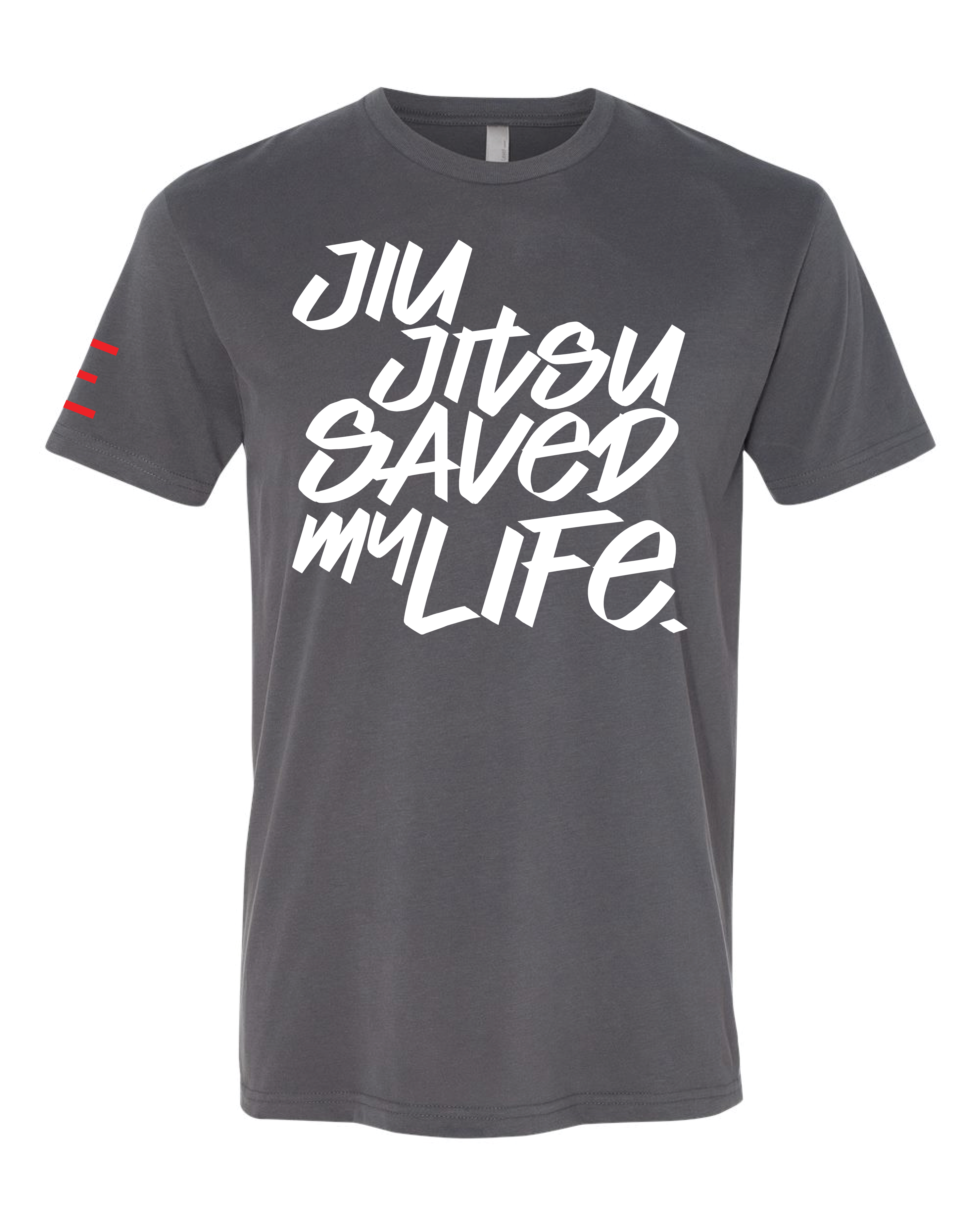 Jiu Jitsu Saved My Life - Graffiti-Style Premium T-Shirt 