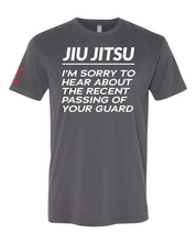 Jiu-Jitsu - I’m Sorry to Hear About the Recent Passing of your Guard - BJJ Funny Premium Shirt 