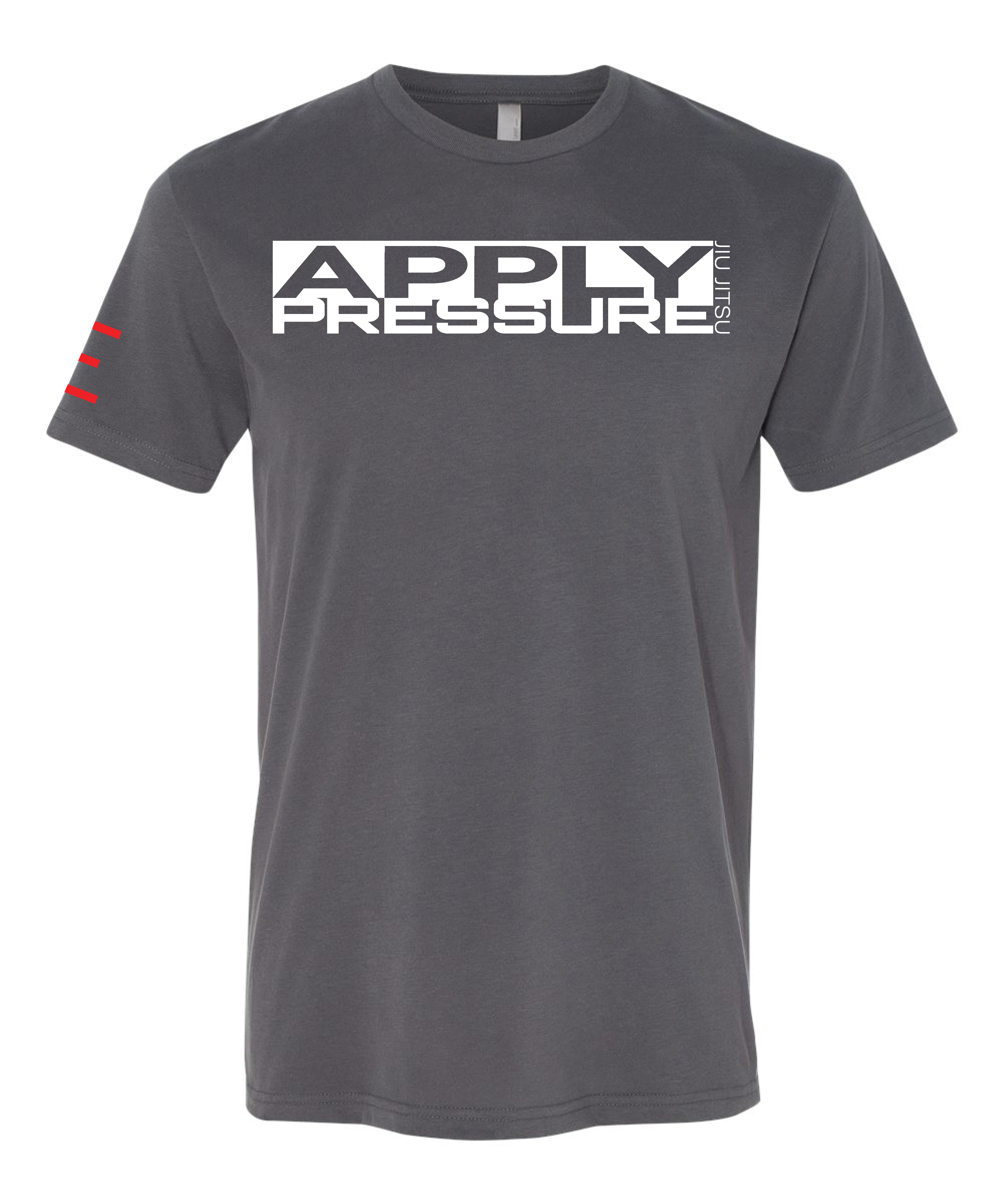 Apply Pressure Jiu-Jitsu T-Shirt - Technique Motivational BJJ Apparel 