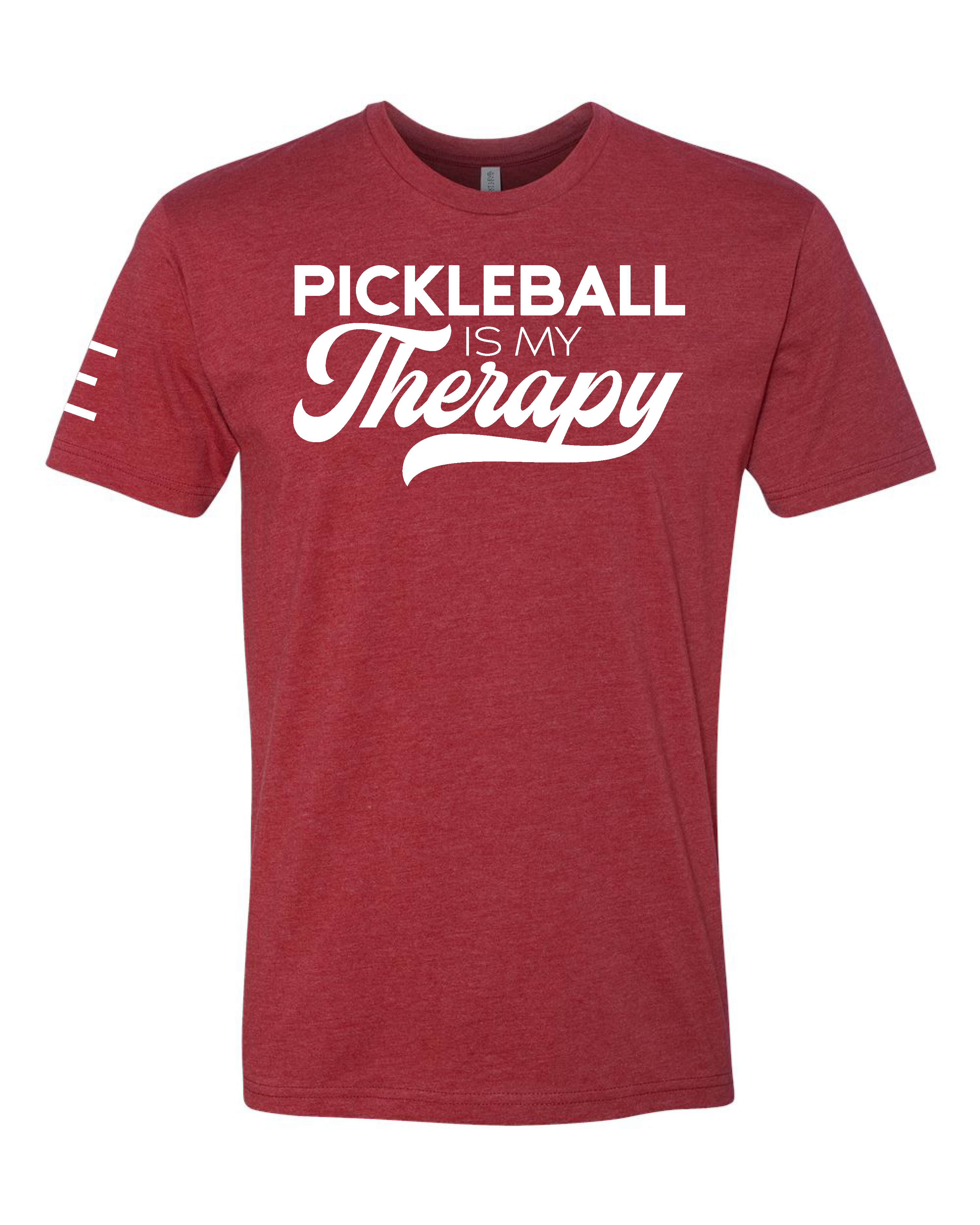 Pickleball is My Therapy T-Shirt - Relax and Play in Style 