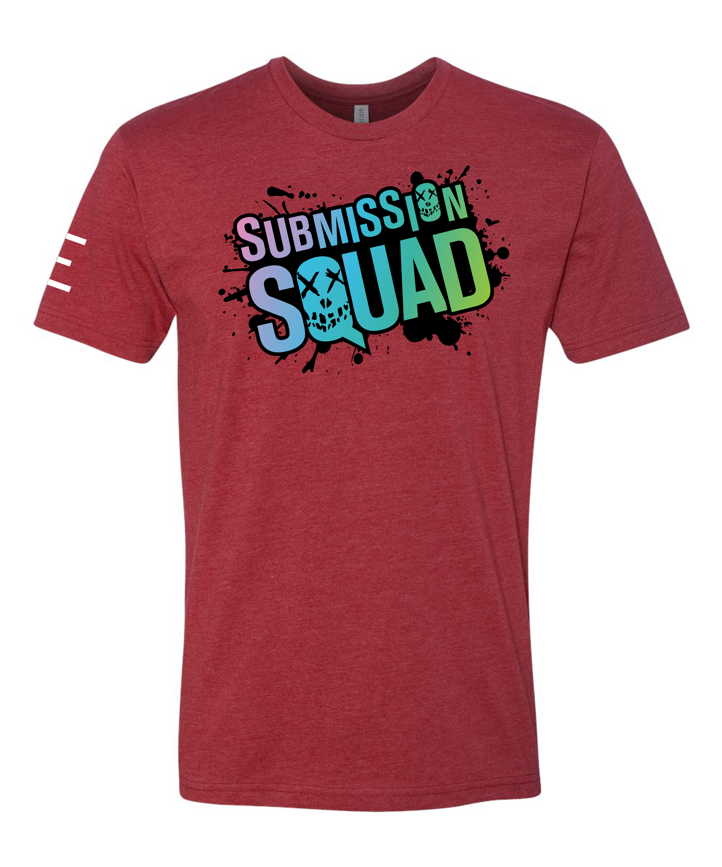 Jiu-Jitsu Submission Squad V2 - BJJ Funny Meme Suicide Squad Parody Premium T-Shirt - JiuJitsu 