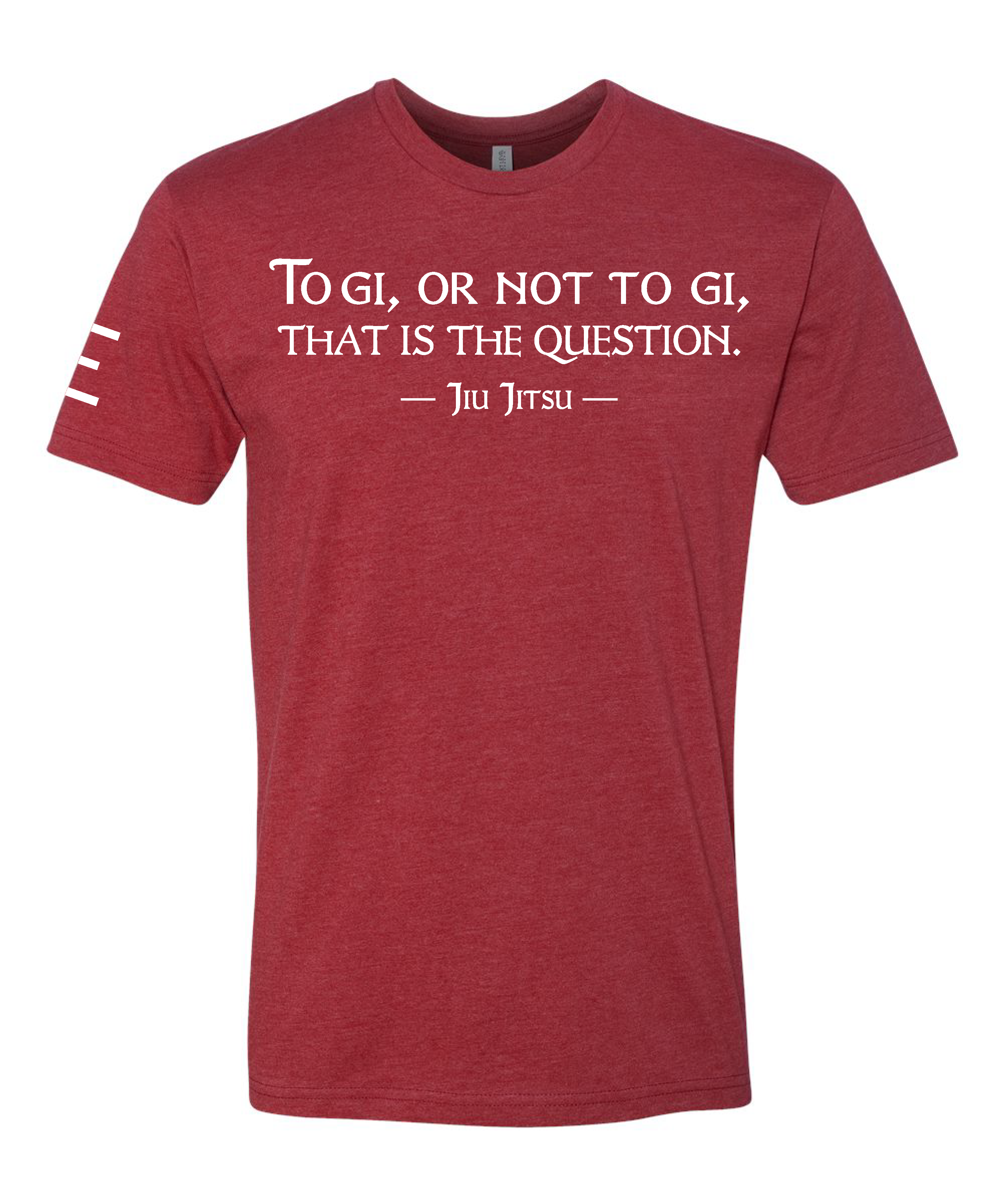 "To Gi or Not to Gi" Jiu-Jitsu T-Shirt - Perfect for Gi vs. No-Gi Debate 