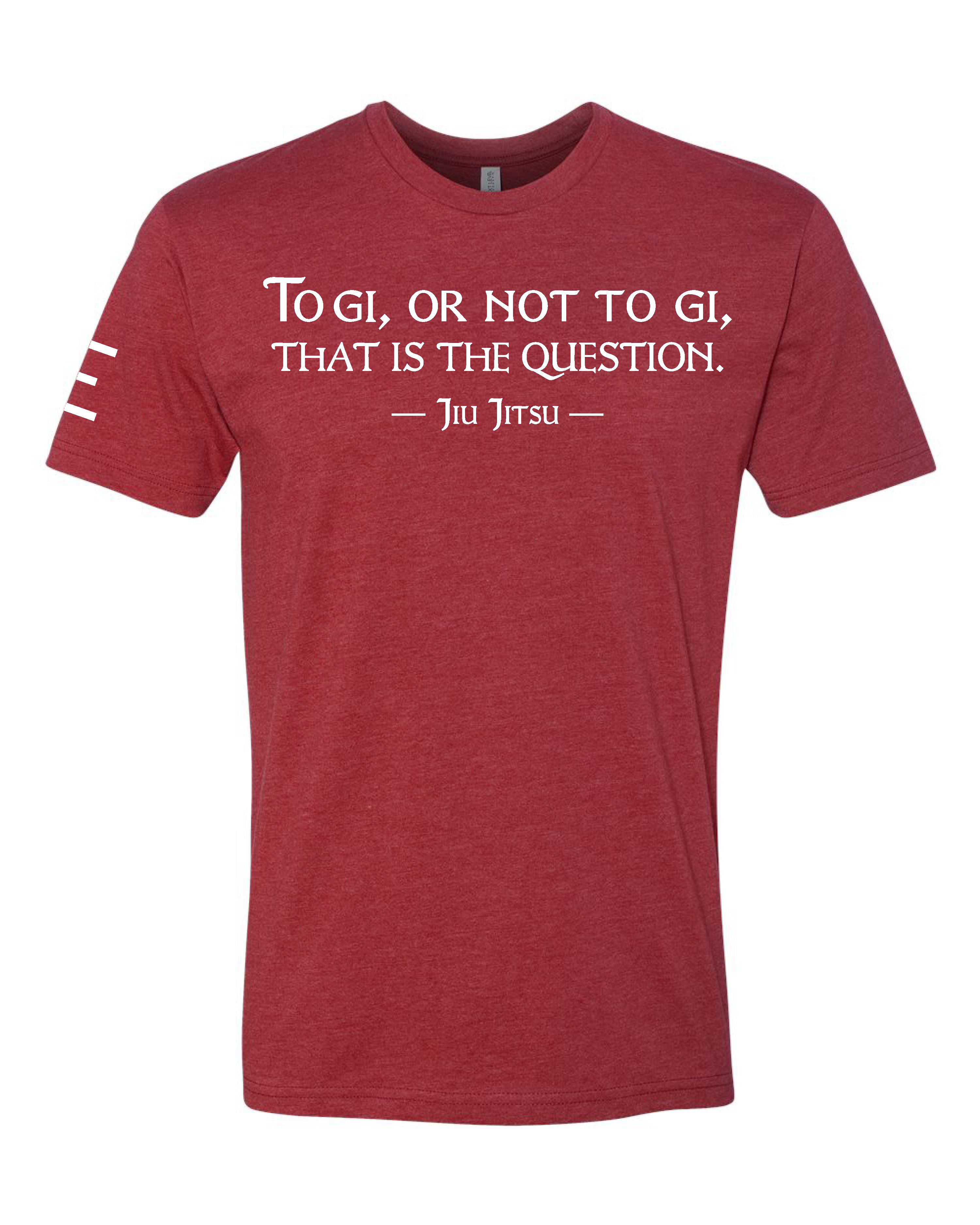 "To Gi or Not to Gi" Jiu-Jitsu T-Shirt - Perfect for Gi vs. No-Gi Debate 