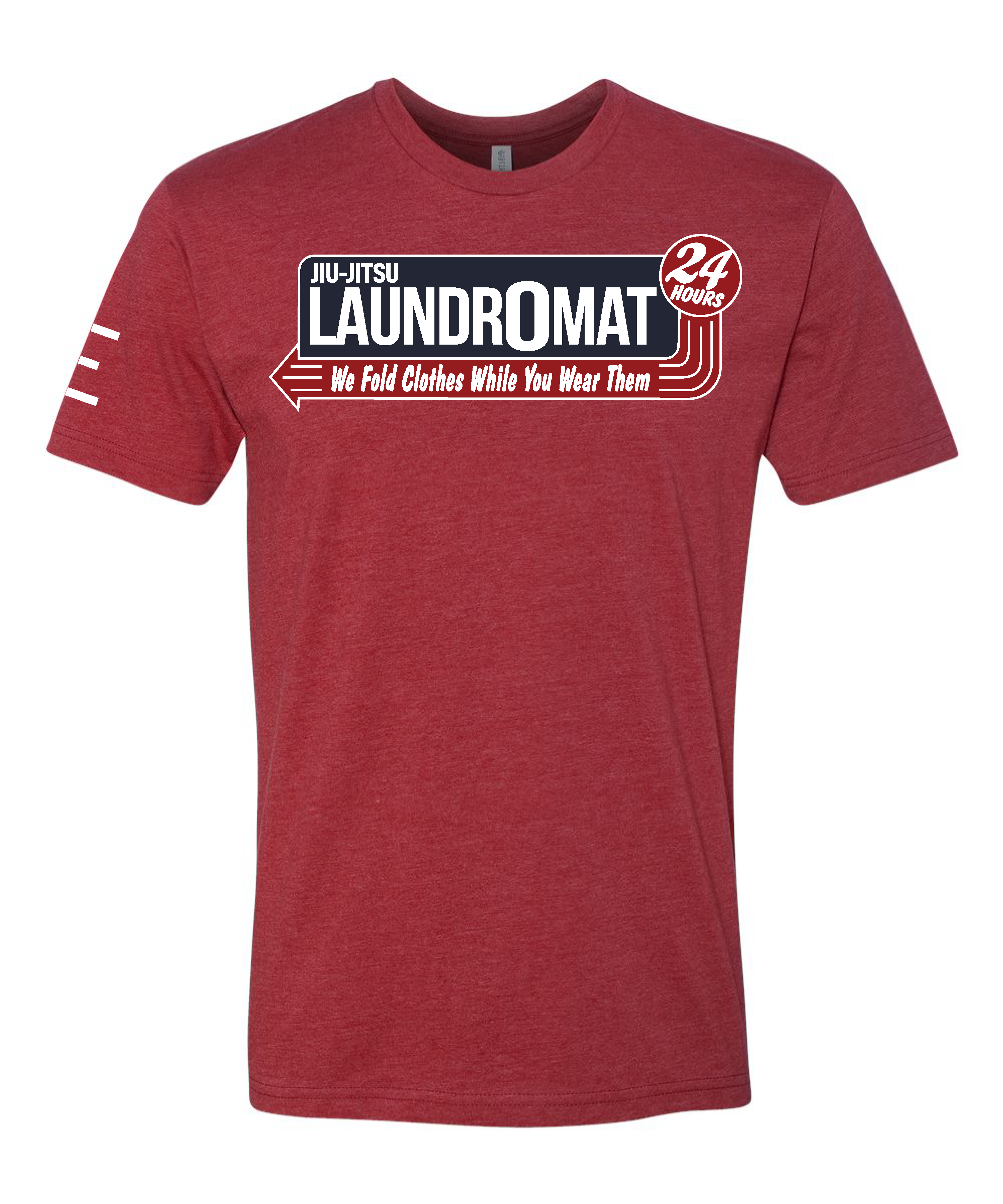 LaundrOmat Vintage Jiu-Jitsu T-Shirt: We Fold Clothes While You Wear Them 