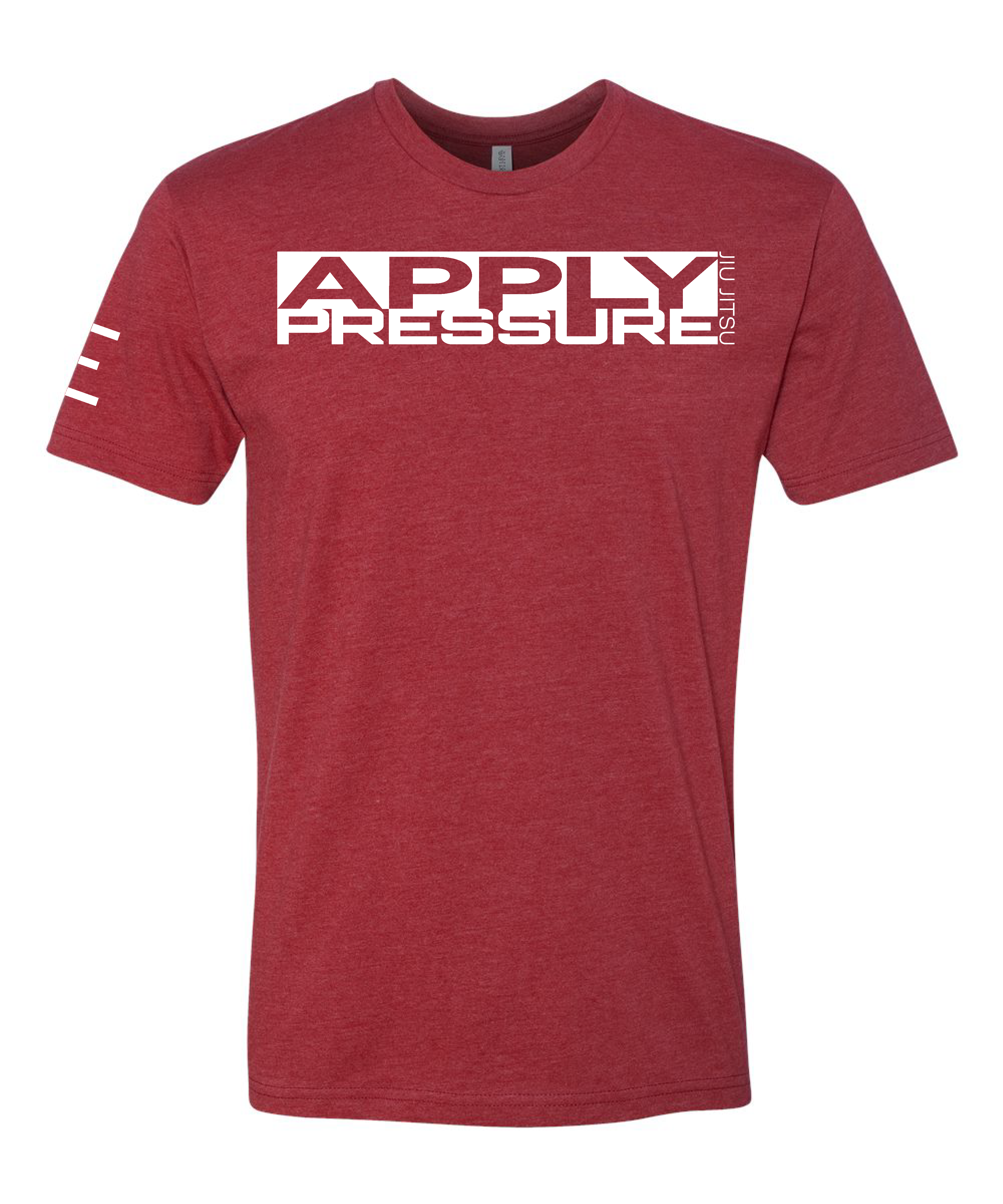 Apply Pressure Jiu-Jitsu T-Shirt - Technique Motivational BJJ Apparel 