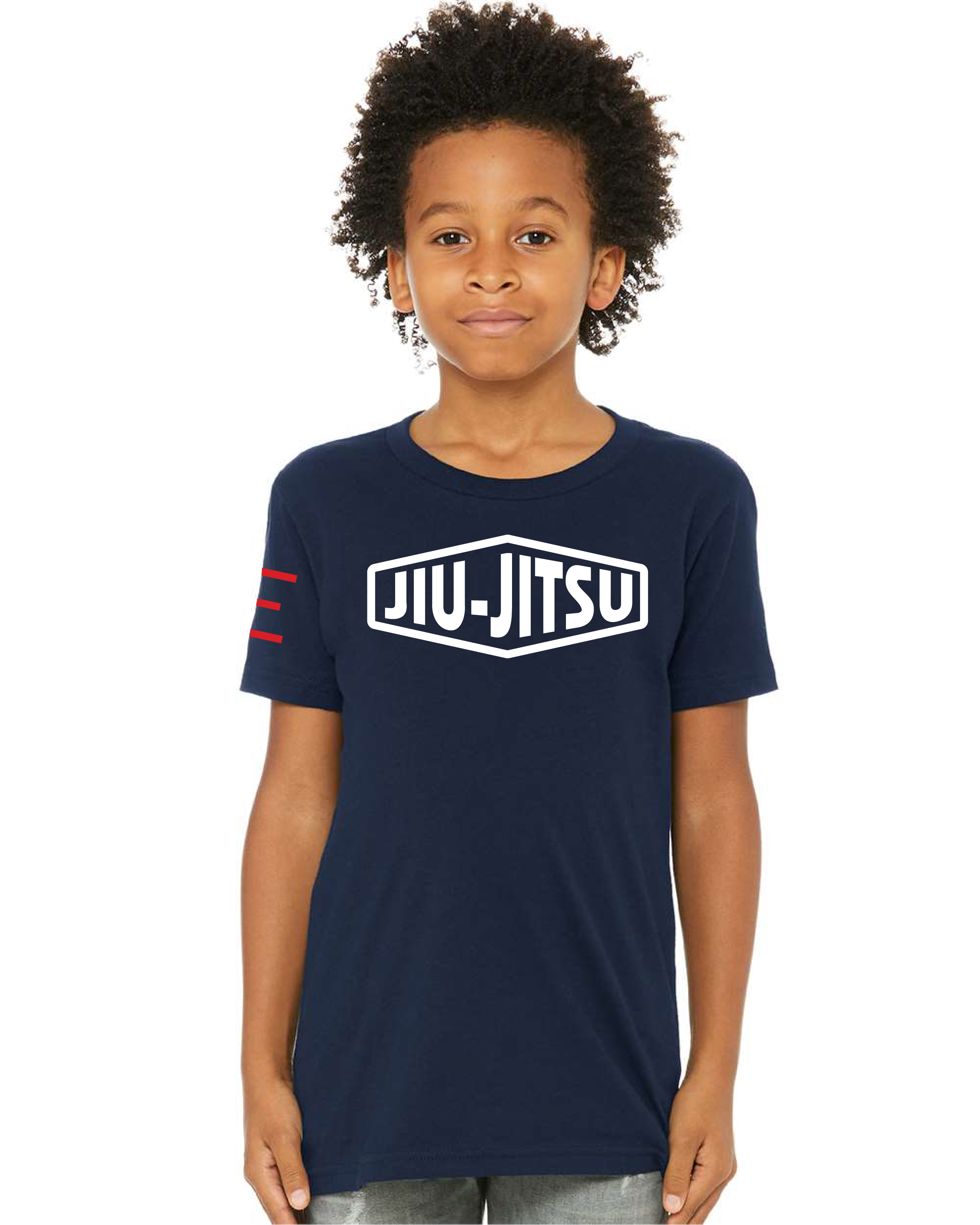 Vintage Classic Jiu-Jitsu Logo - Youth t-shirt - Timeless Comfort for Young Grapplers 