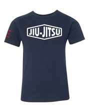 Vintage Classic Jiu-Jitsu Logo - Youth t-shirt - Timeless Comfort for Young Grapplers 