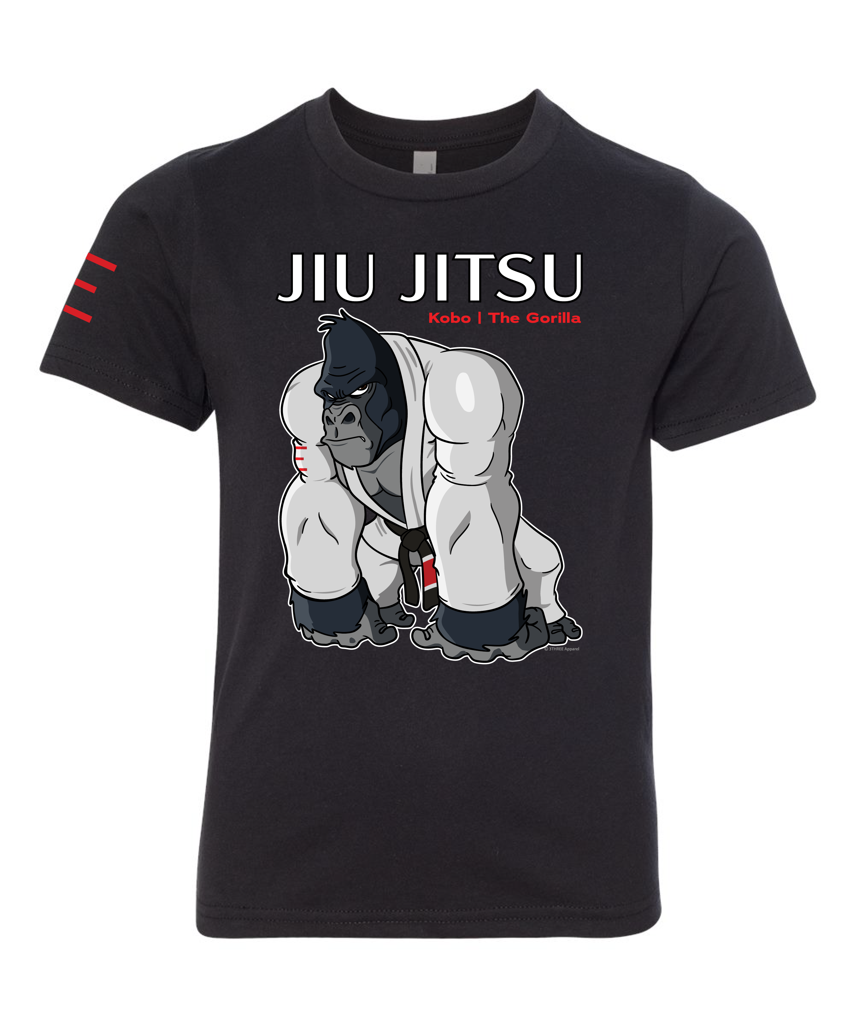 Youth - Kobo the Gorilla - Martial Arts Shirt - Premium Super soft T-Shirt 