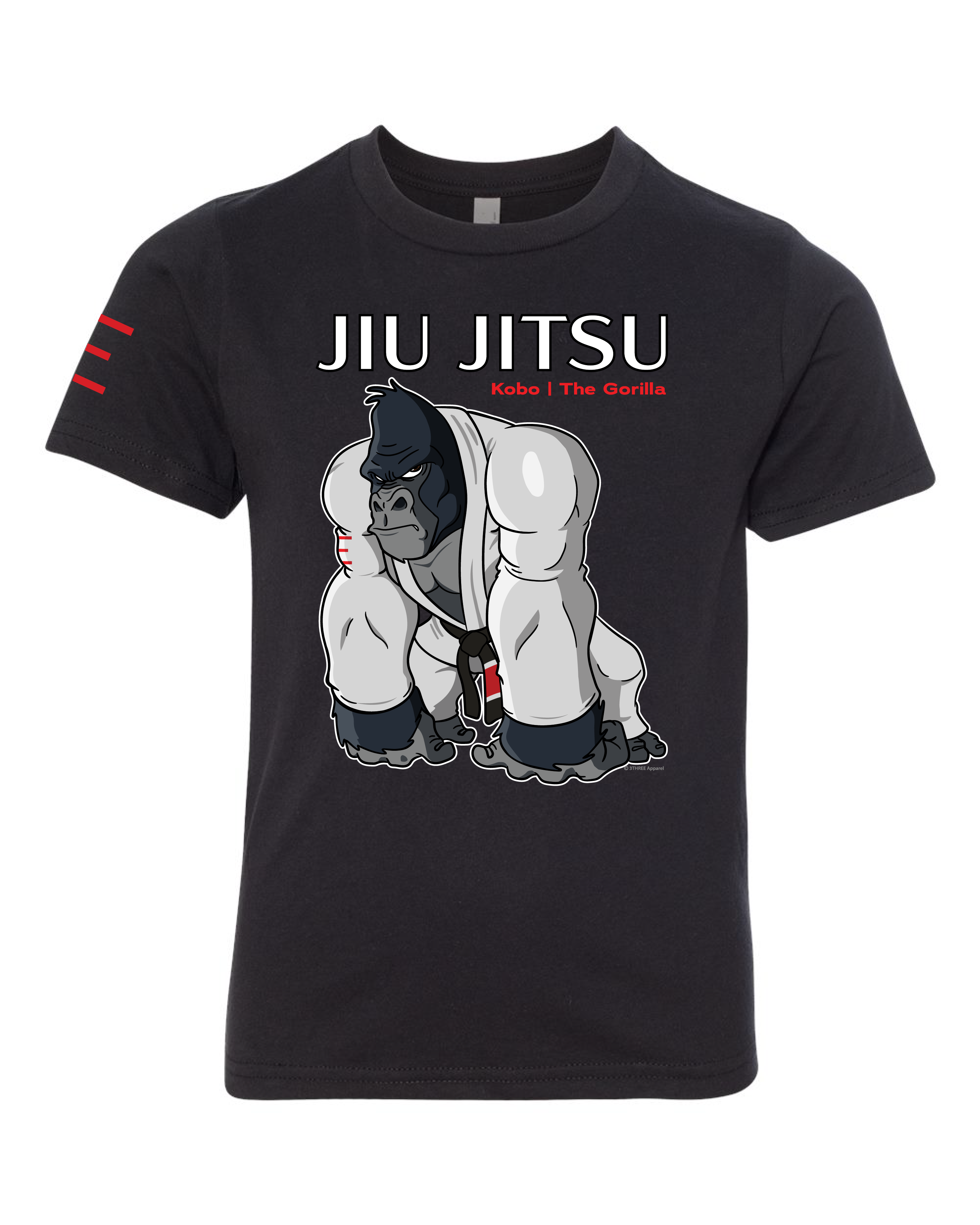 Youth - Kobo the Gorilla - Martial Arts Shirt - Premium Super soft T-Shirt 