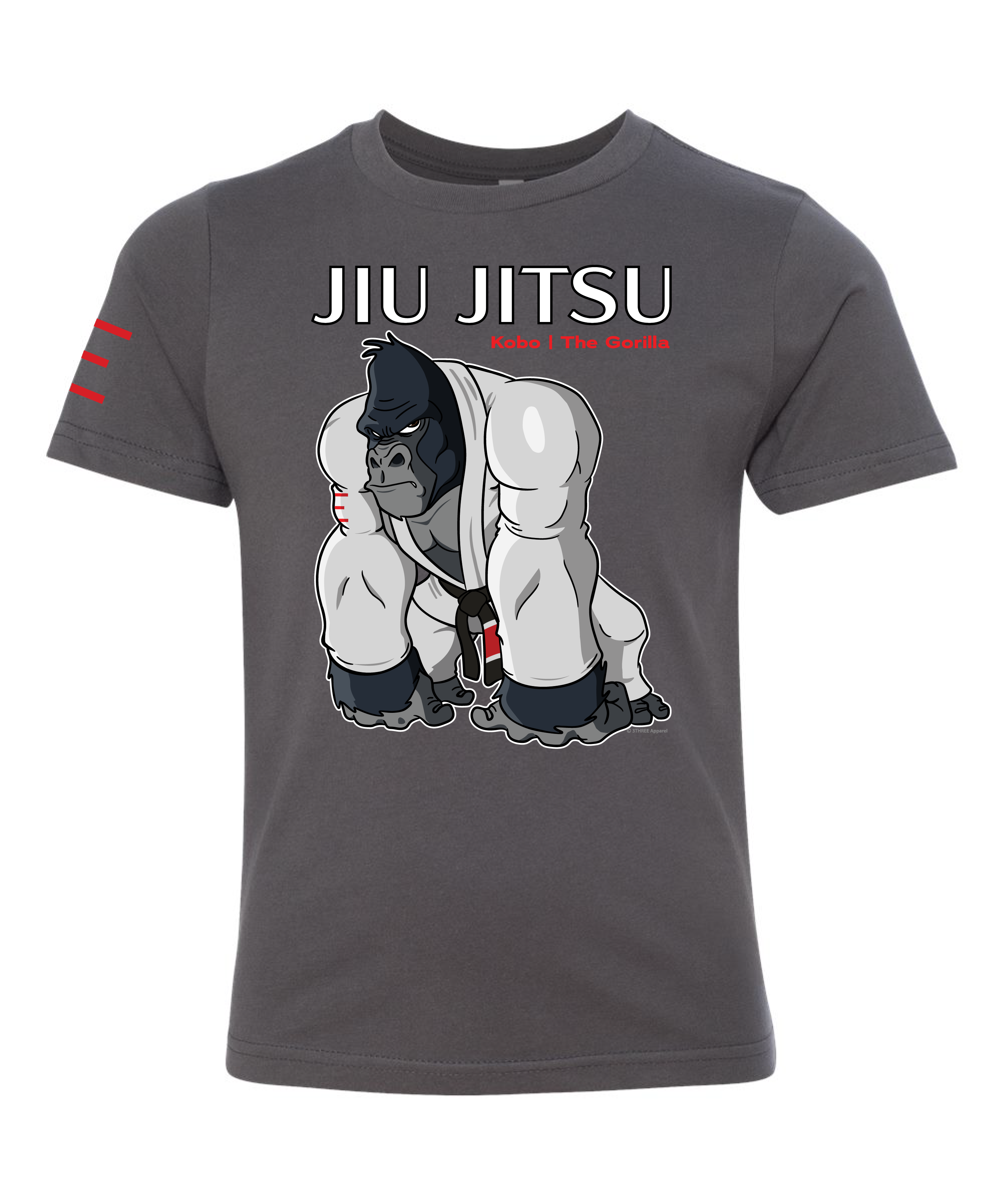 Youth - Kobo the Gorilla - Martial Arts Shirt - Premium Super soft T-Shirt 