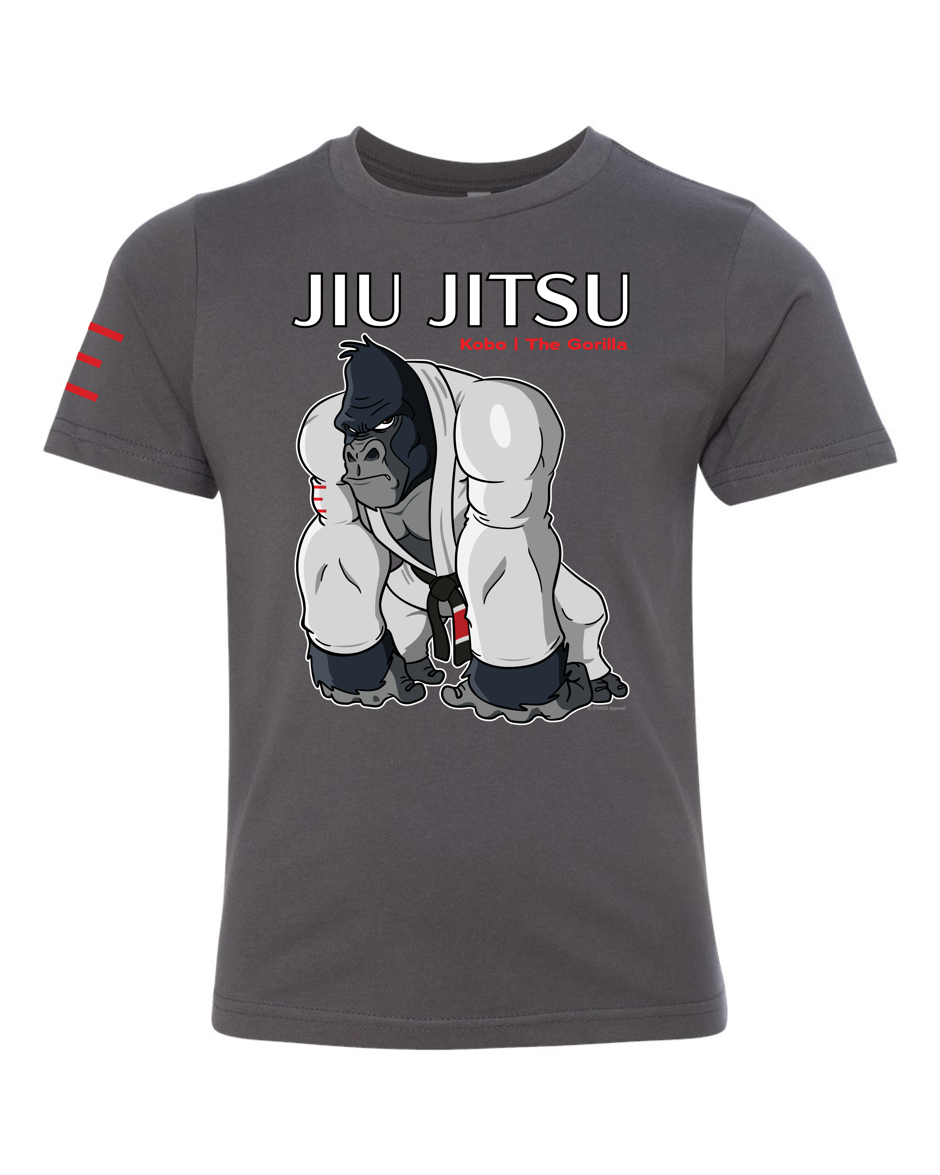 Youth - Kobo the Gorilla - Martial Arts Shirt - Premium Super soft T-Shirt 