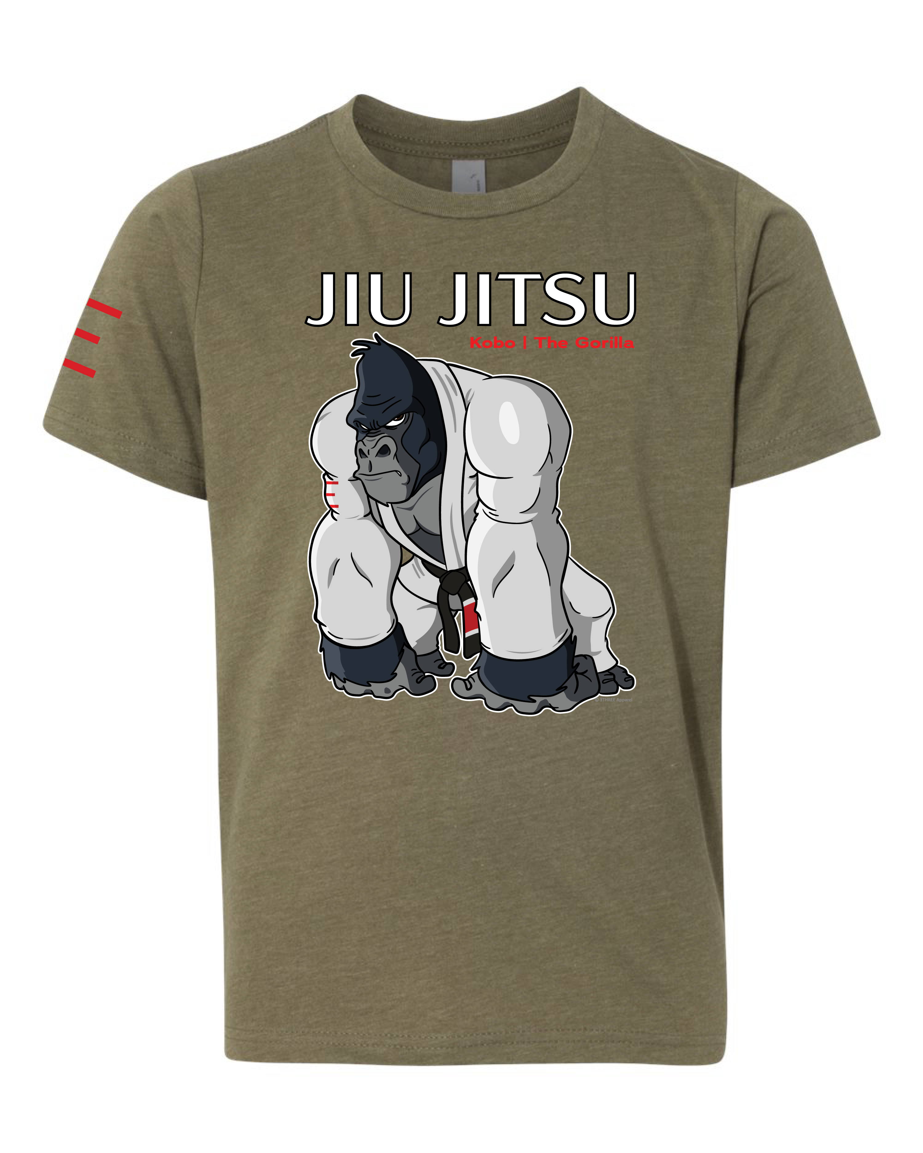 Youth - Kobo the Gorilla - Martial Arts Shirt - Premium Super soft T-Shirt 