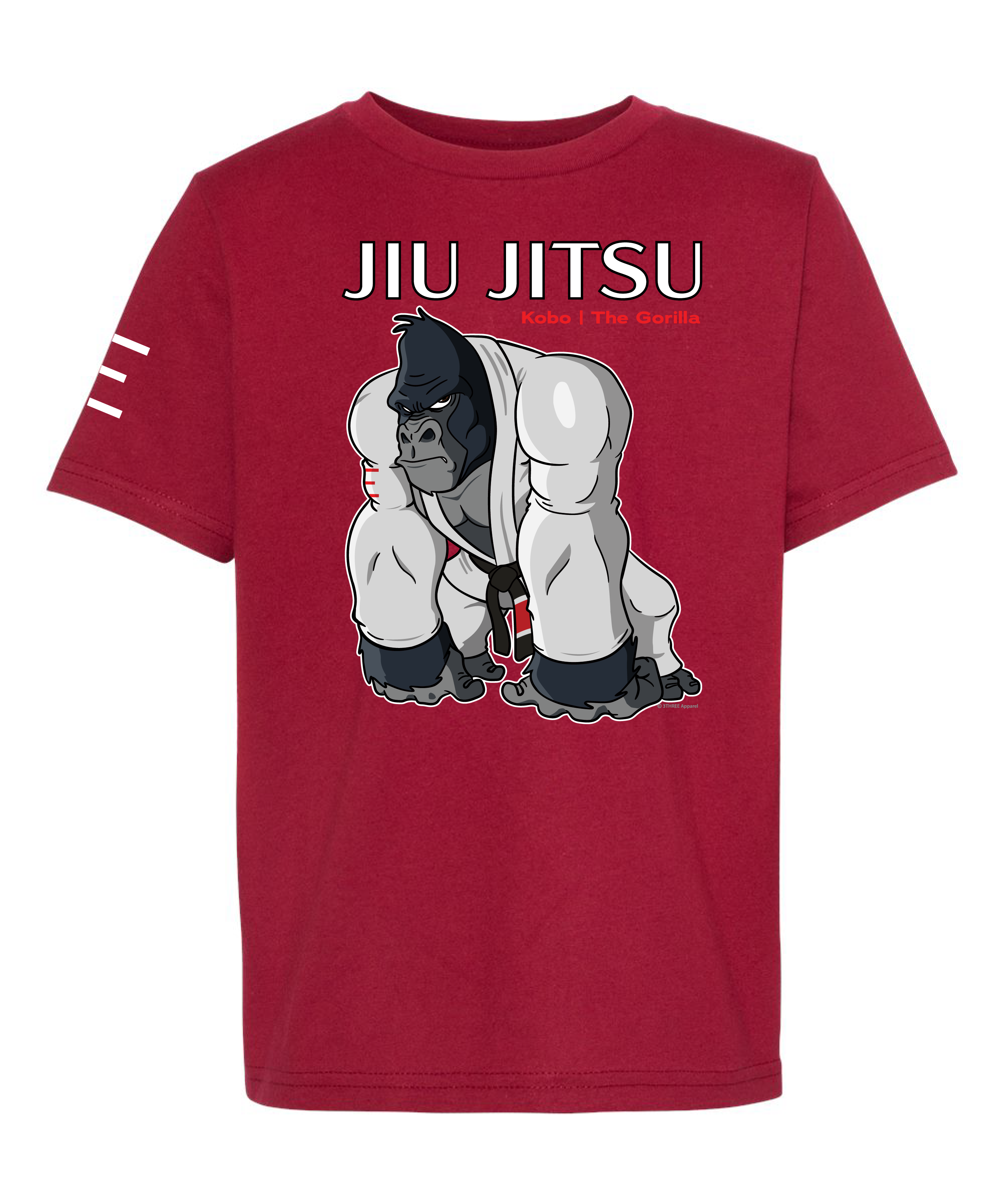 Youth - Kobo the Gorilla - Martial Arts Shirt - Premium Super soft T-Shirt 