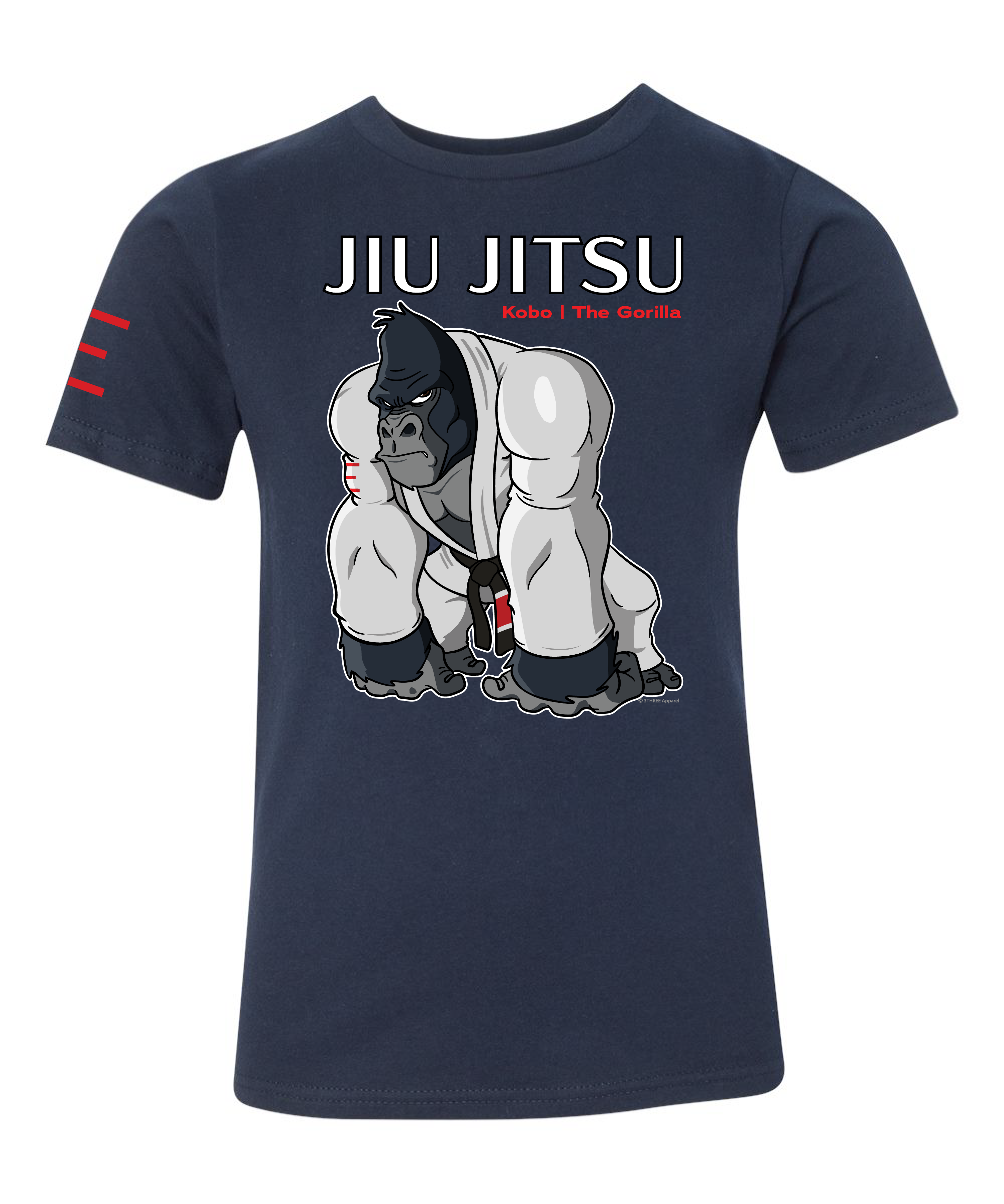 Youth - Kobo the Gorilla - Martial Arts Shirt - Premium Super soft T-Shirt 