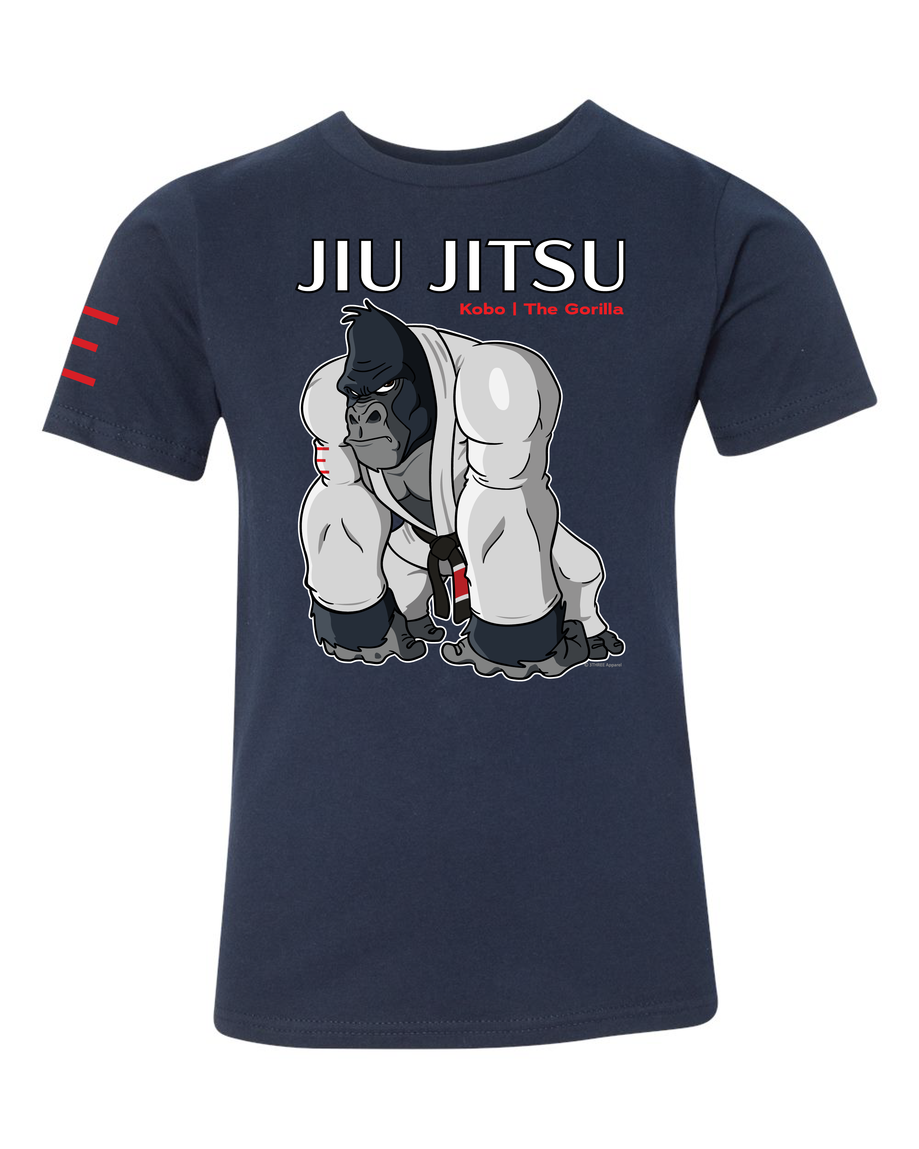 Youth - Kobo the Gorilla - Martial Arts Shirt - Premium Super soft T-Shirt 