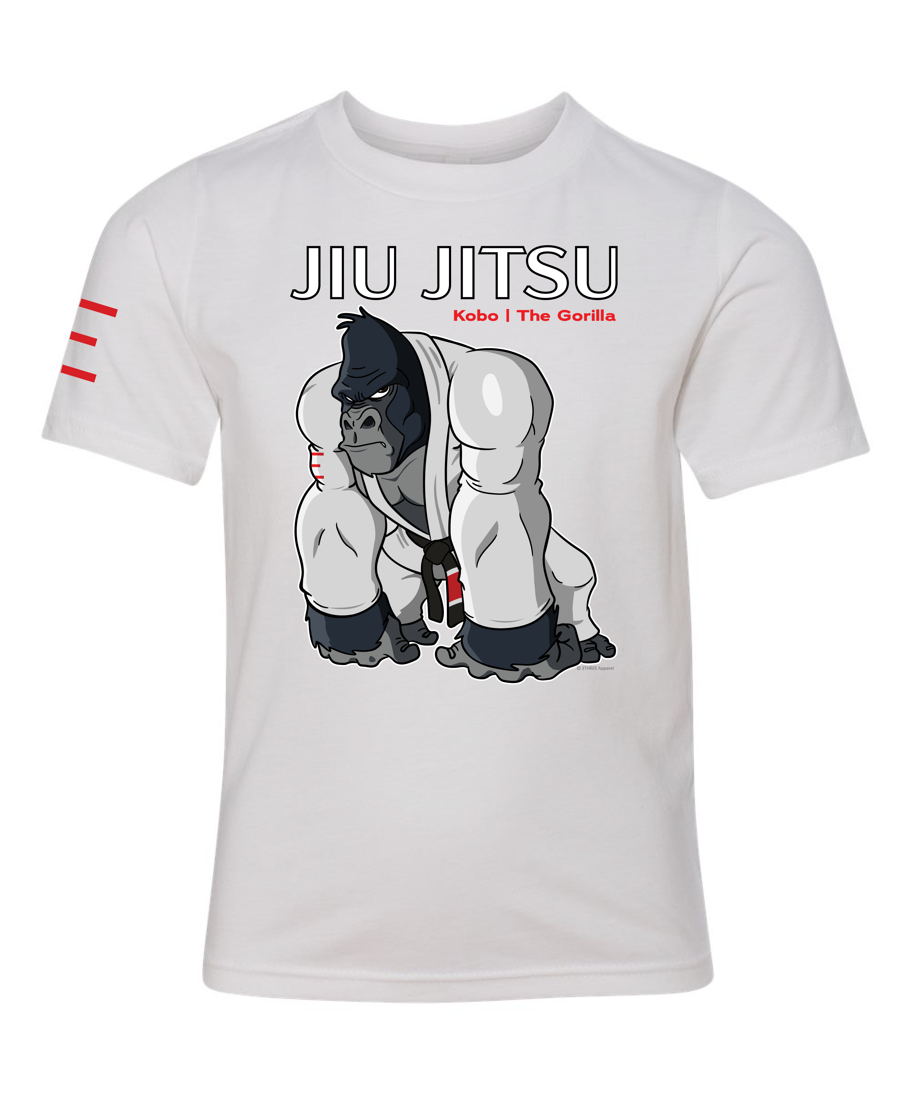 Youth - Kobo the Gorilla - Martial Arts Shirt - Premium Super soft T-Shirt 