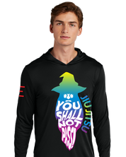 "You Shall Not Pass!" Wizard Jiu-Jitsu Hoodie – TRIPPY Gradient Edition