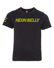 Youth - Retro Neon Belly V3 - Classic Knee-On-Belly Vibes - BJJ Funny T-Shirt 