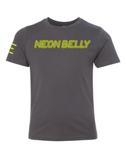 Youth - Retro Neon Belly V3 - Classic Knee-On-Belly Vibes - BJJ Funny T-Shirt 