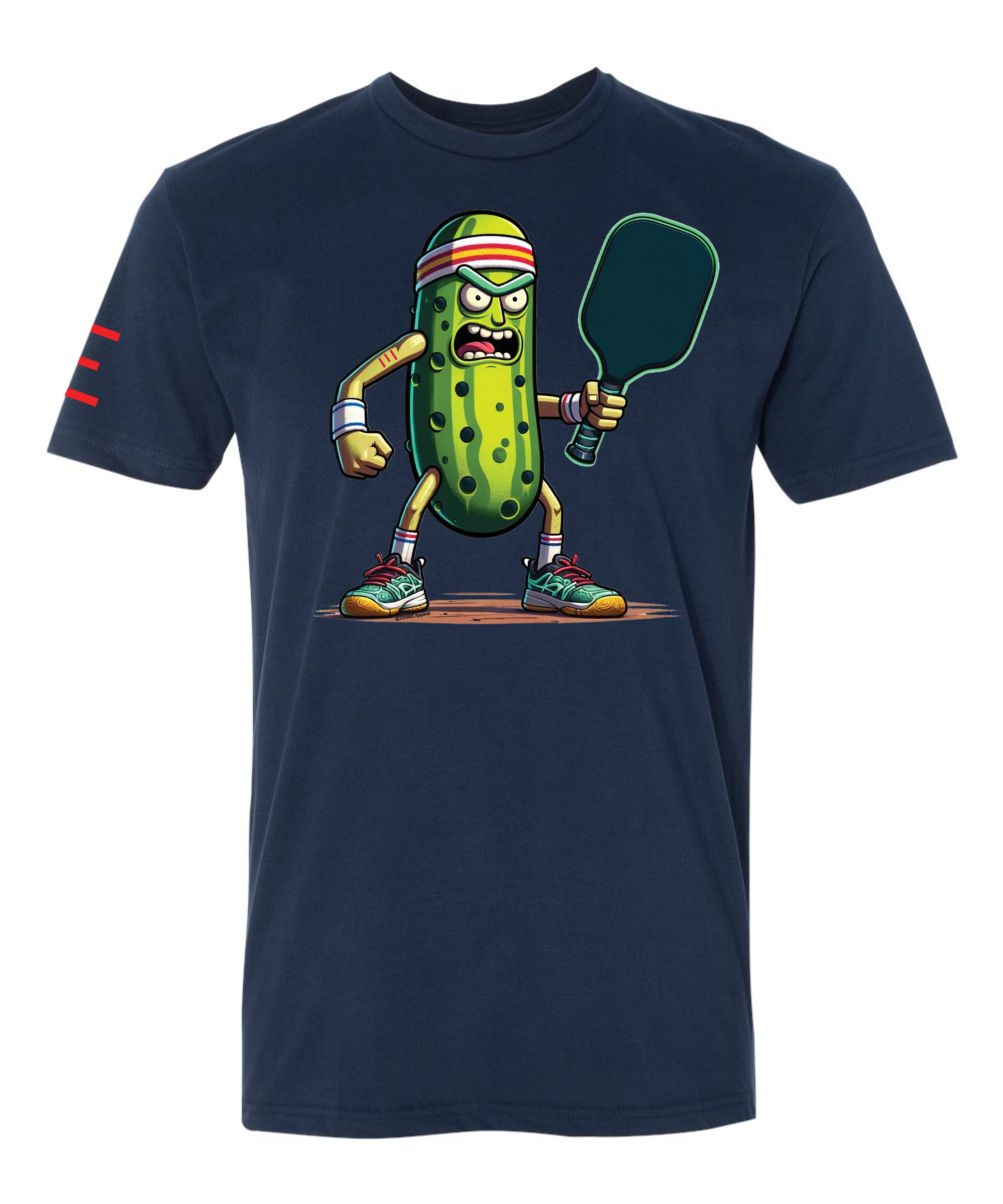 Pickleball Rick T-Shirt - Fun and Bold Pickleball Design 