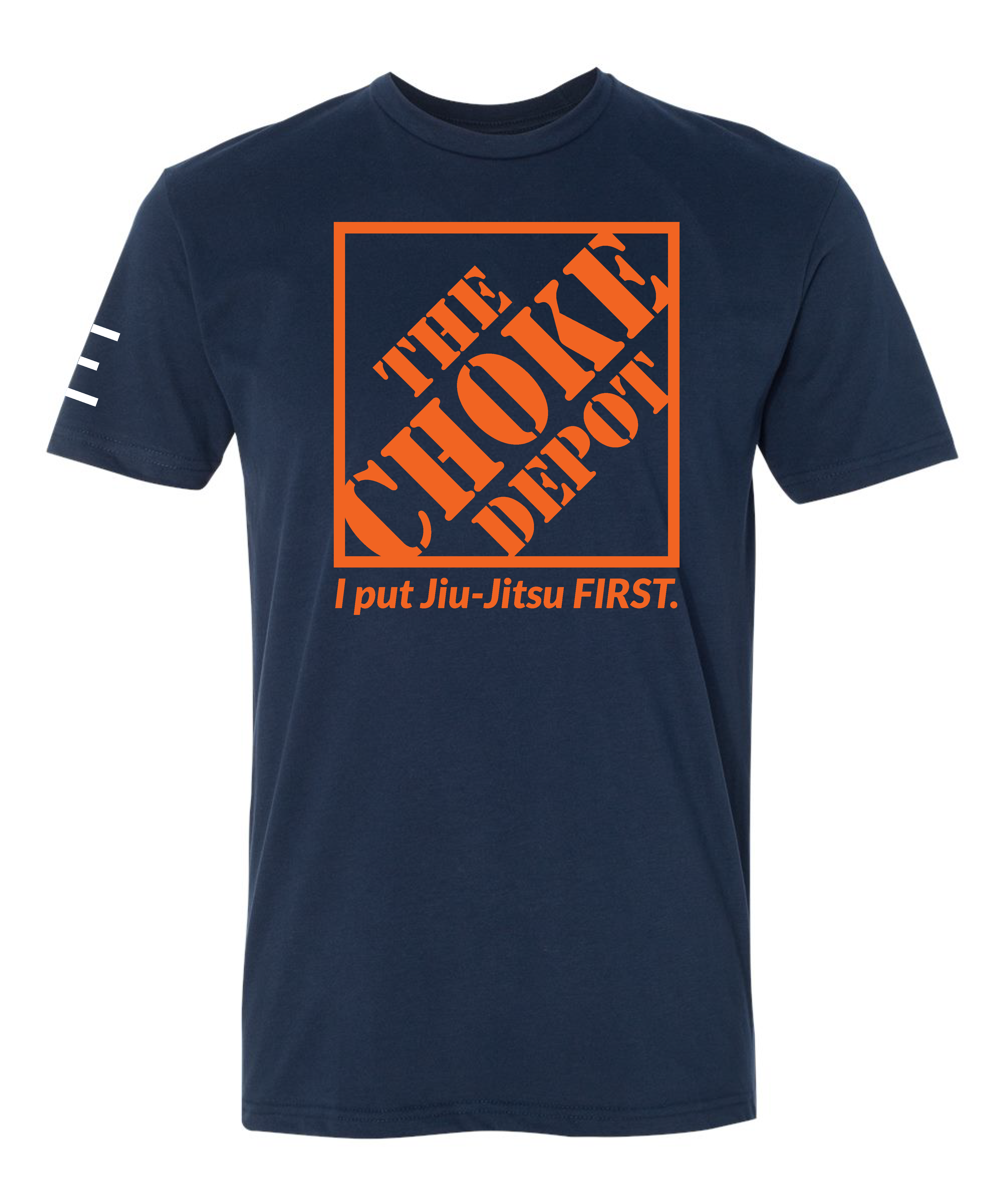 The Choke Depot - BJJ Funny Meme Parody Premium T-Shirt - JIU-JITSU 