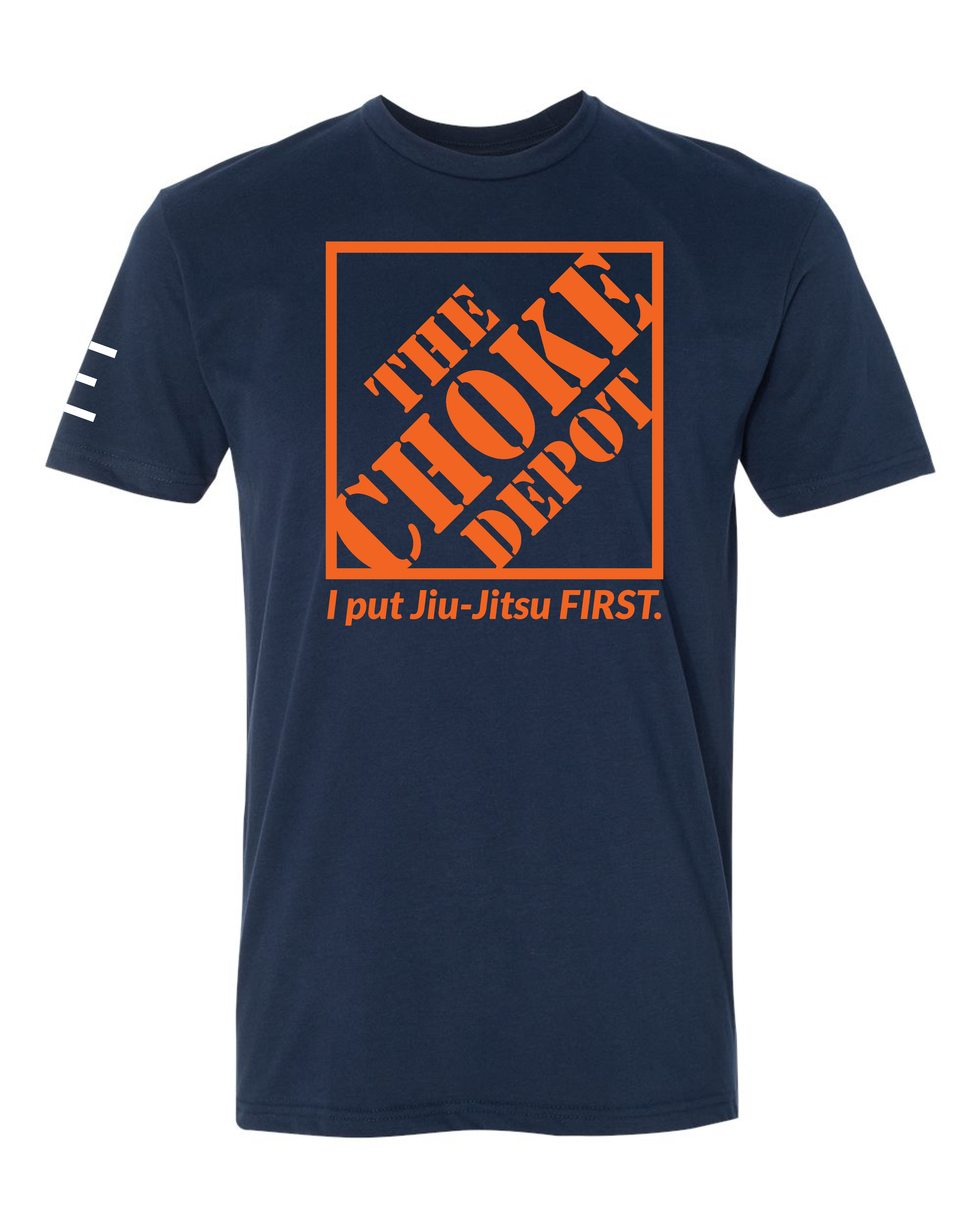 The Choke Depot - BJJ Funny Meme Parody Premium T-Shirt - JIU-JITSU 