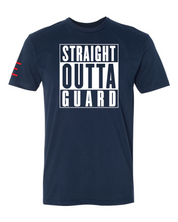 Straight Outta Guard: Premium Conversation Starter T-Shirt for Jiu-Jitsu Enthusiasts 