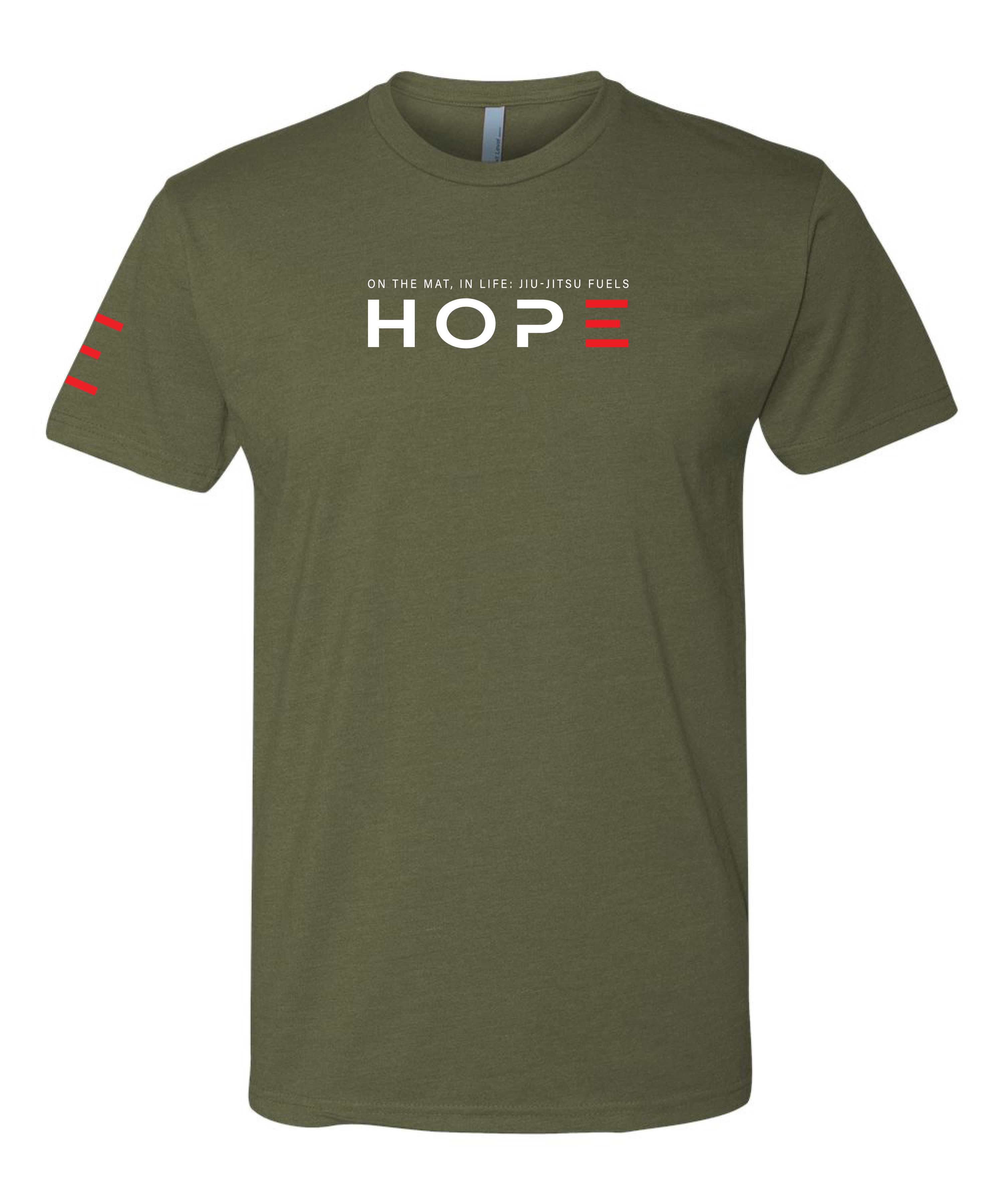 On the Mat, In Life: Jiu-Jitsu Fuels Hope T-Shirt 