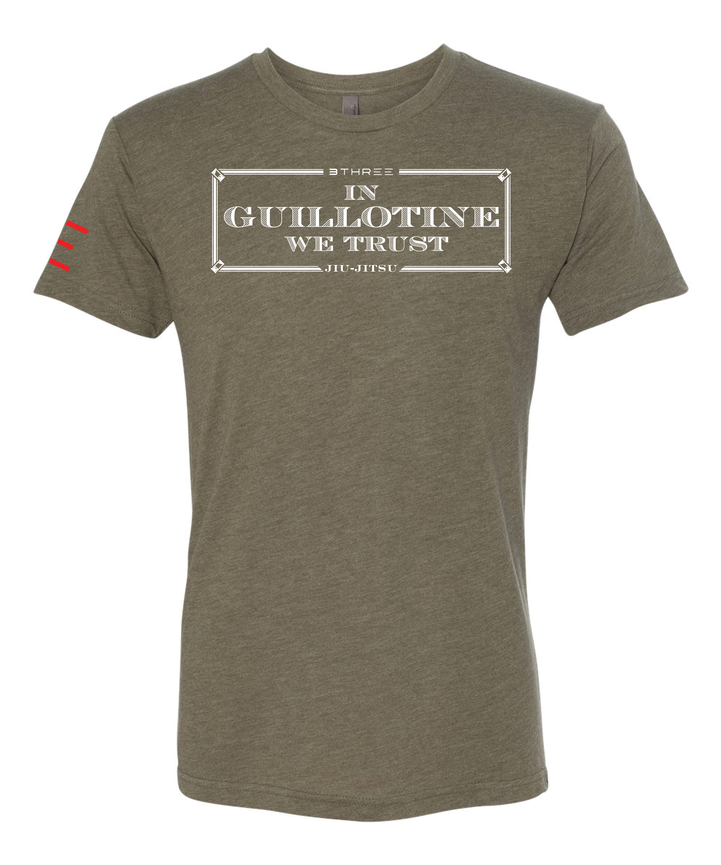 In Guillotine We Trust - Jiu-Jitsu funny T-shirt 