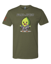 Frui-Jitsu Avocado Wearing a Gi Cartoon Shirt - Funny Cute Avocado 