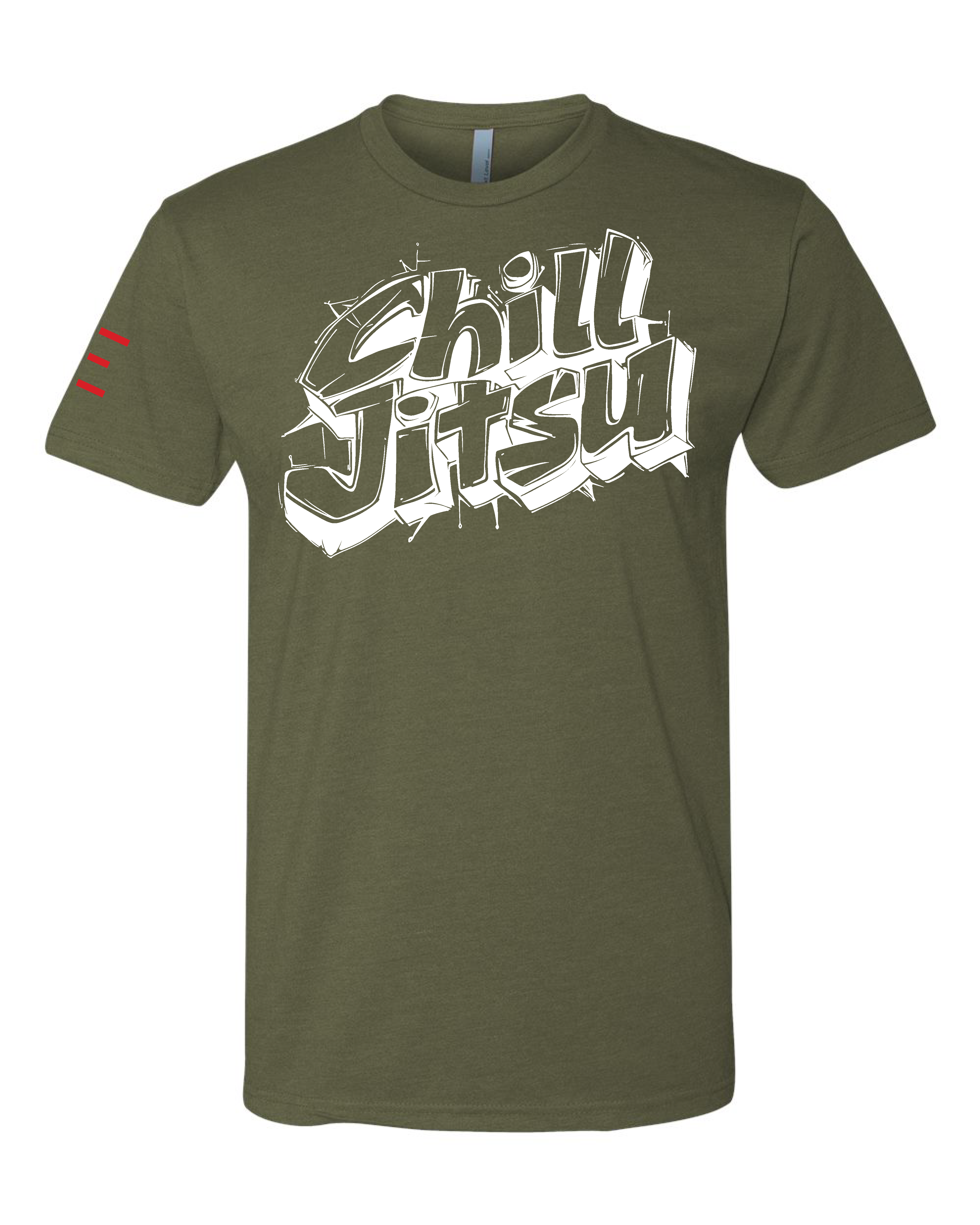 Chill Jitsu - BJJ Lifestyle T-Shirt - 3Three Apparel LLC.