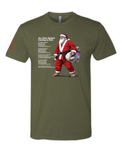 Jiu-Jitsu Santa's Coming to Roll" Holiday T-Shirt - BJJ T-shirt Limited Quantities